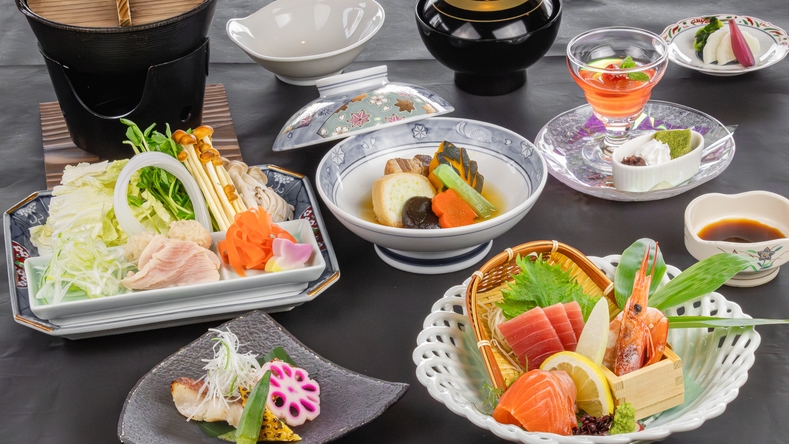 【少量美味プラン】2024年4月ReOPEN〜ご夕食は量控えめの特別献立をご用意いたします〜