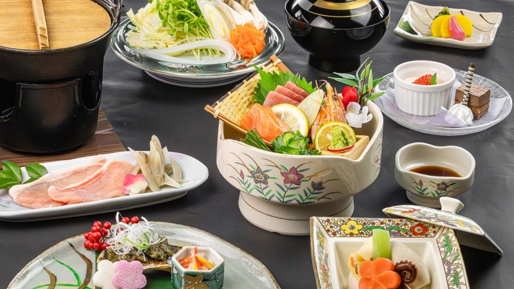 【少量美味プラン】2024年4月ReOPEN〜ご夕食は量控えめの特別献立をご用意いたします〜