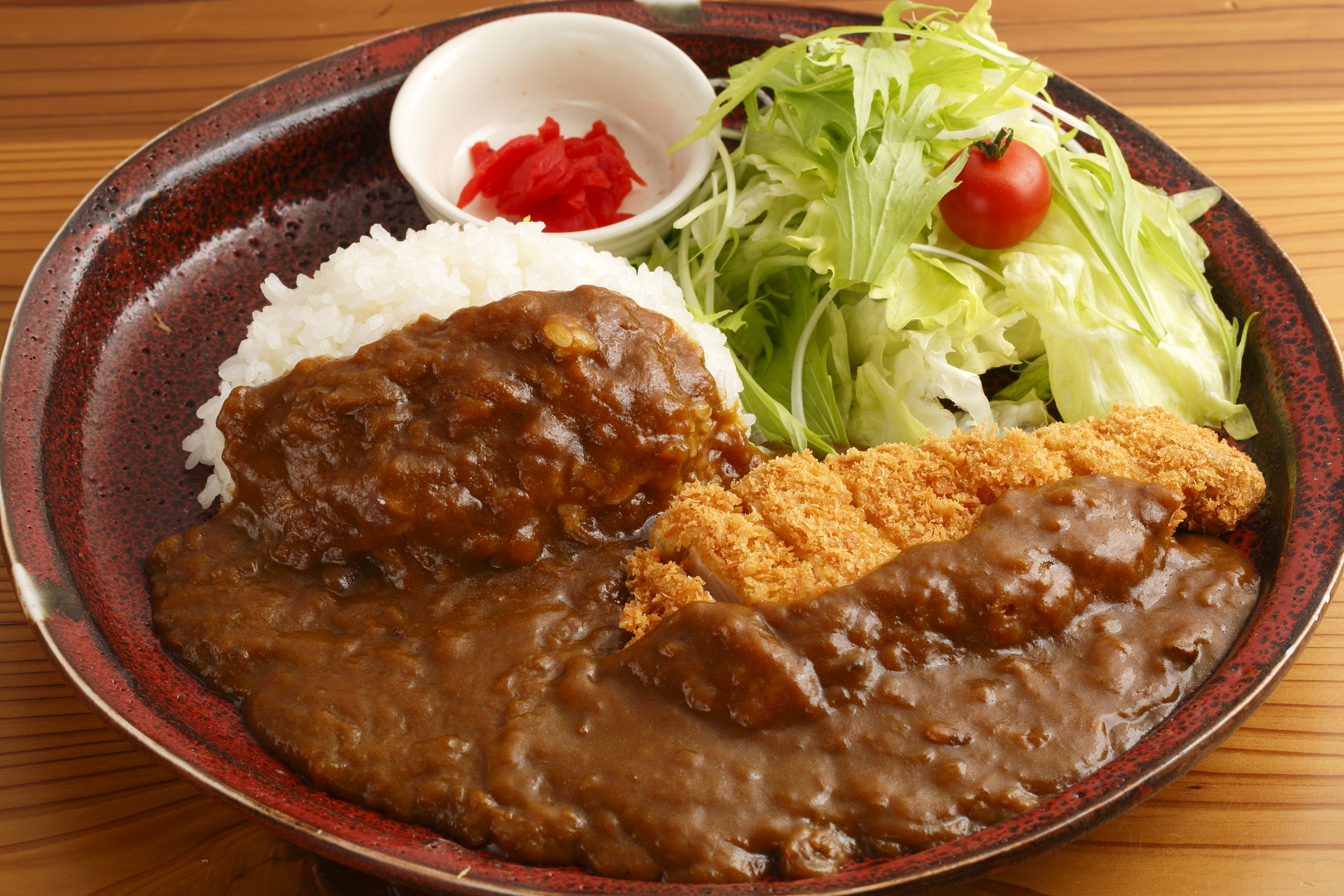 山のカツカレー