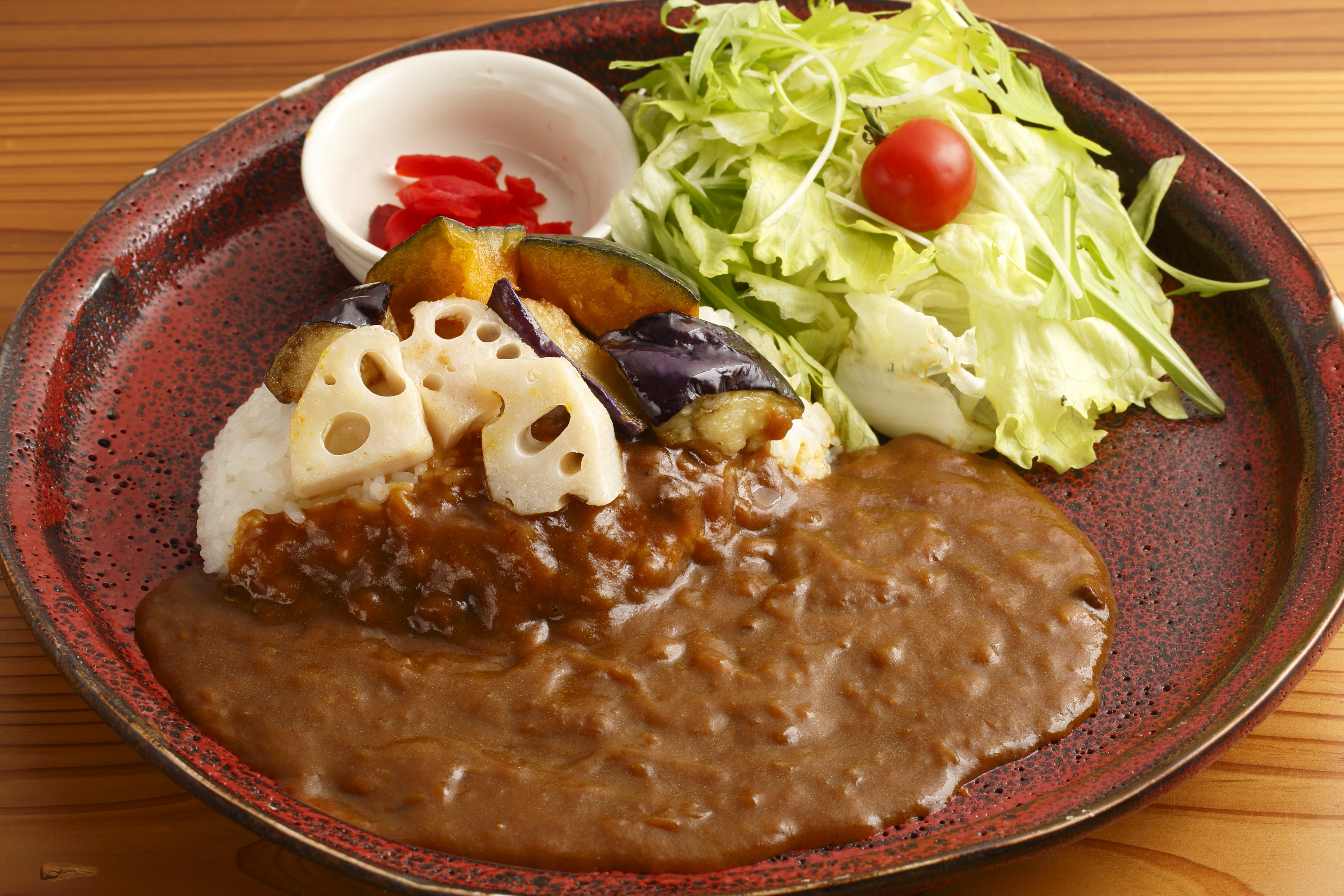 ゴロゴロ野菜のカレーライス