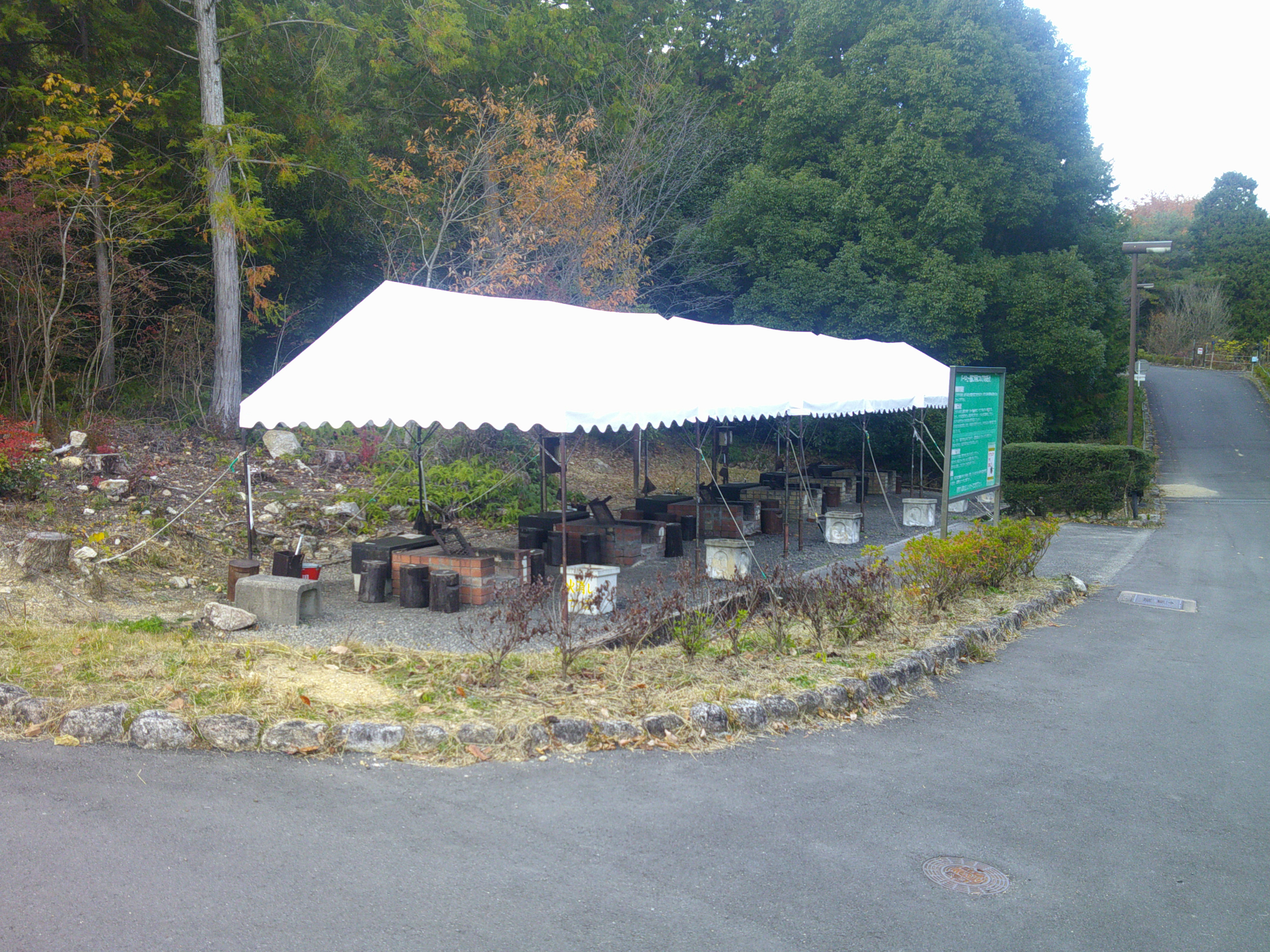 BBQ場