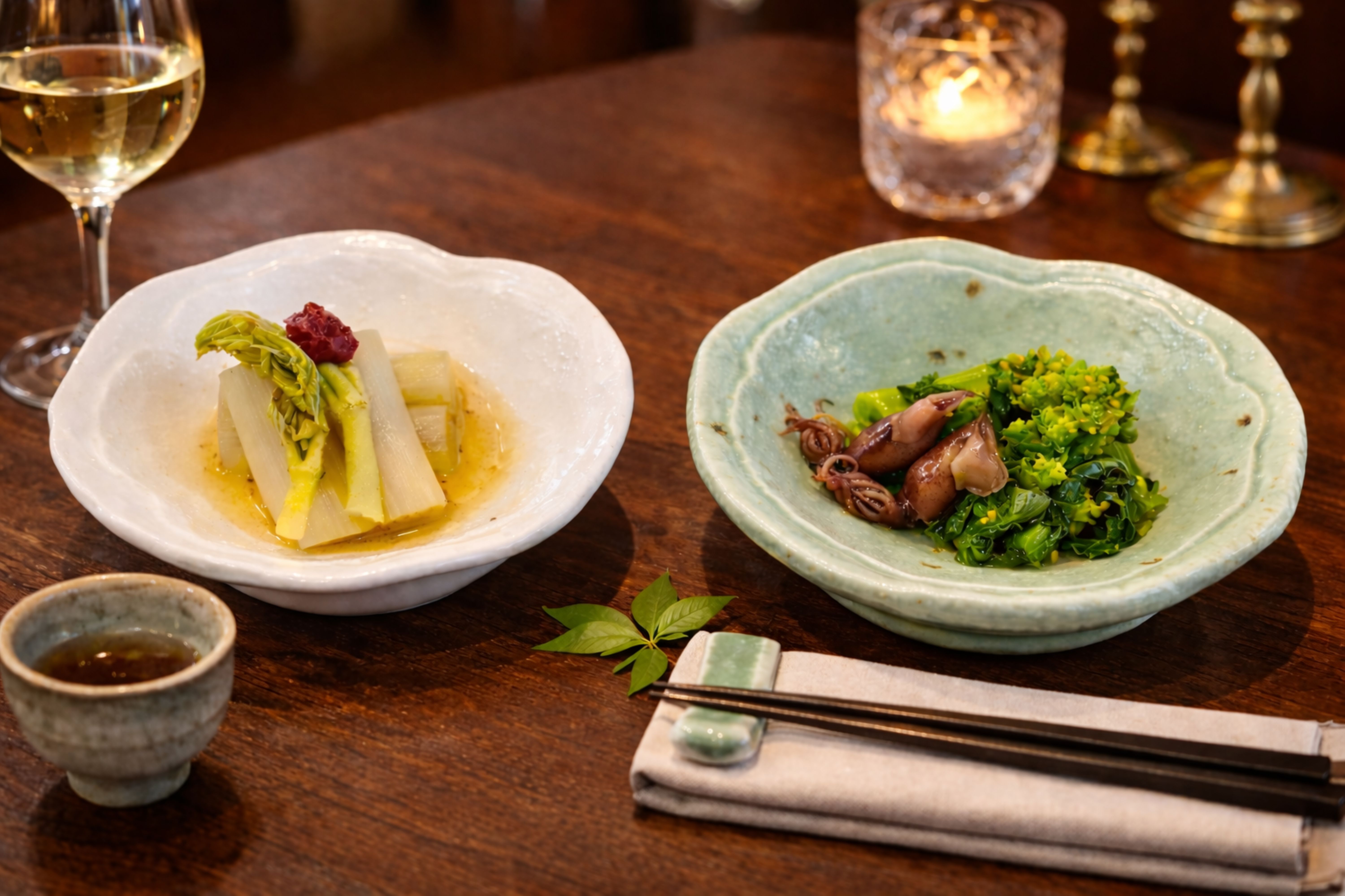 夕食写真前菜春