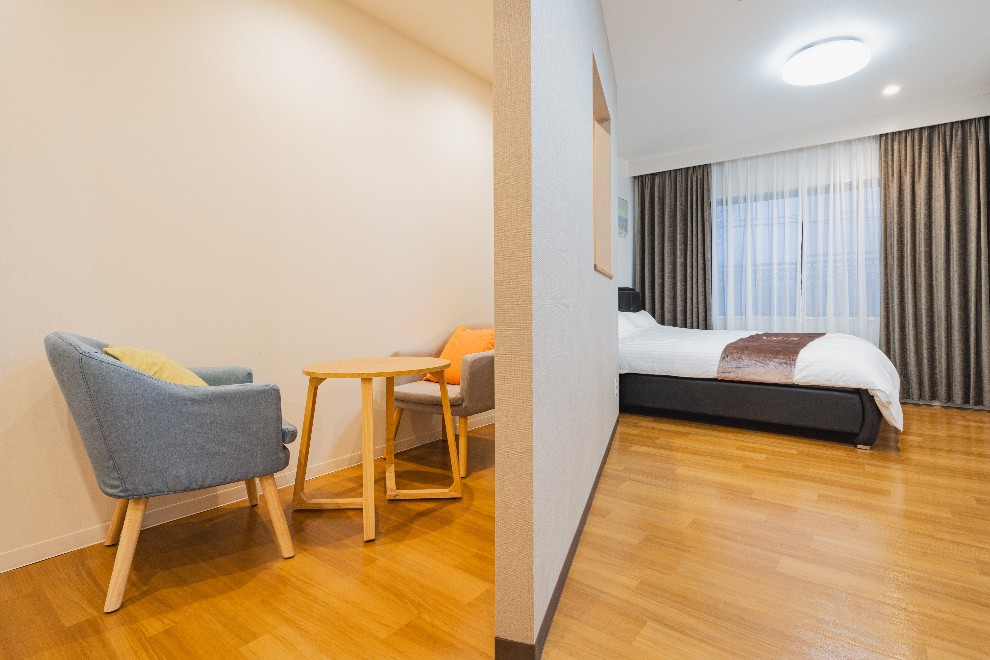 【101号室 44.8㎡】ダブルルーム 1～2名