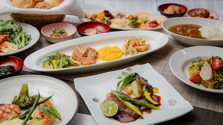 【朝食付】京都の味「おばんざい」を含む和洋食ビュッフェ