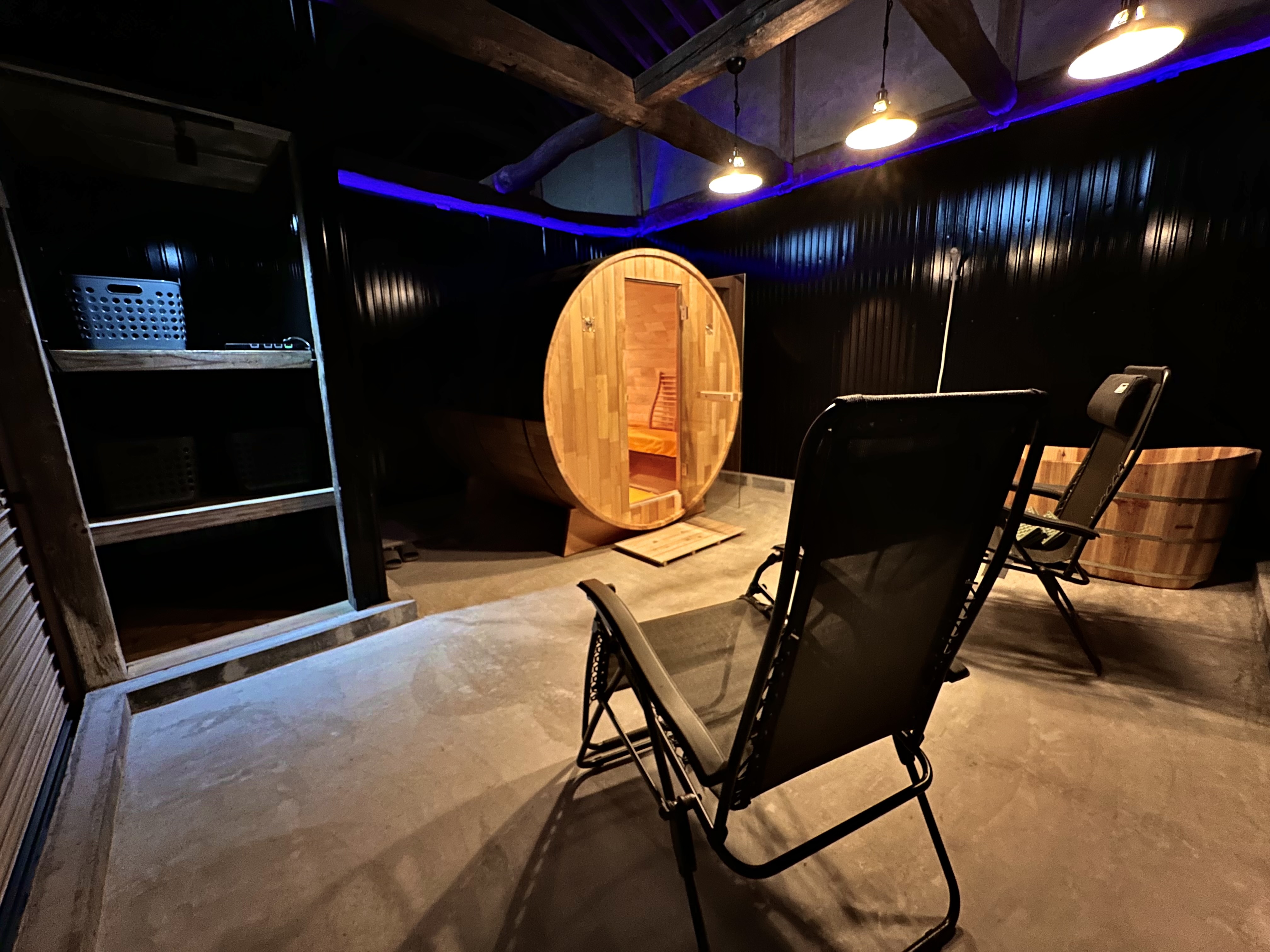 オールシーズン利用可能のバレルサウナ