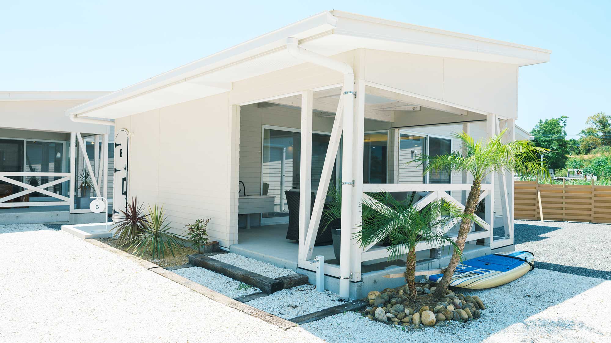 【ヴィラB／72.04㎡】美しい海を望むプライベート空間は、まるで海外リゾートのよう。