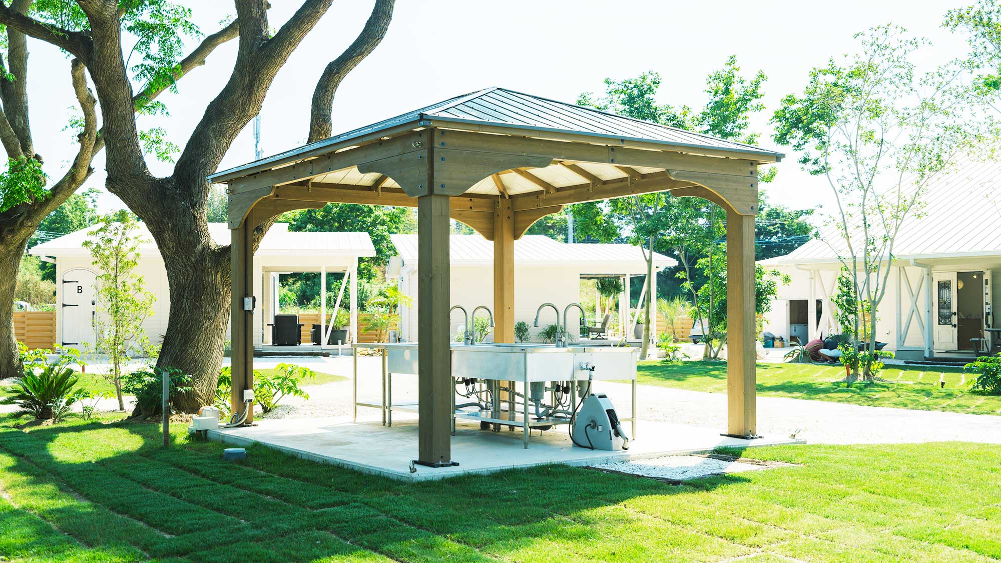 【共用簡易キッチン】施設内に共用の簡易キッチンを設けております。