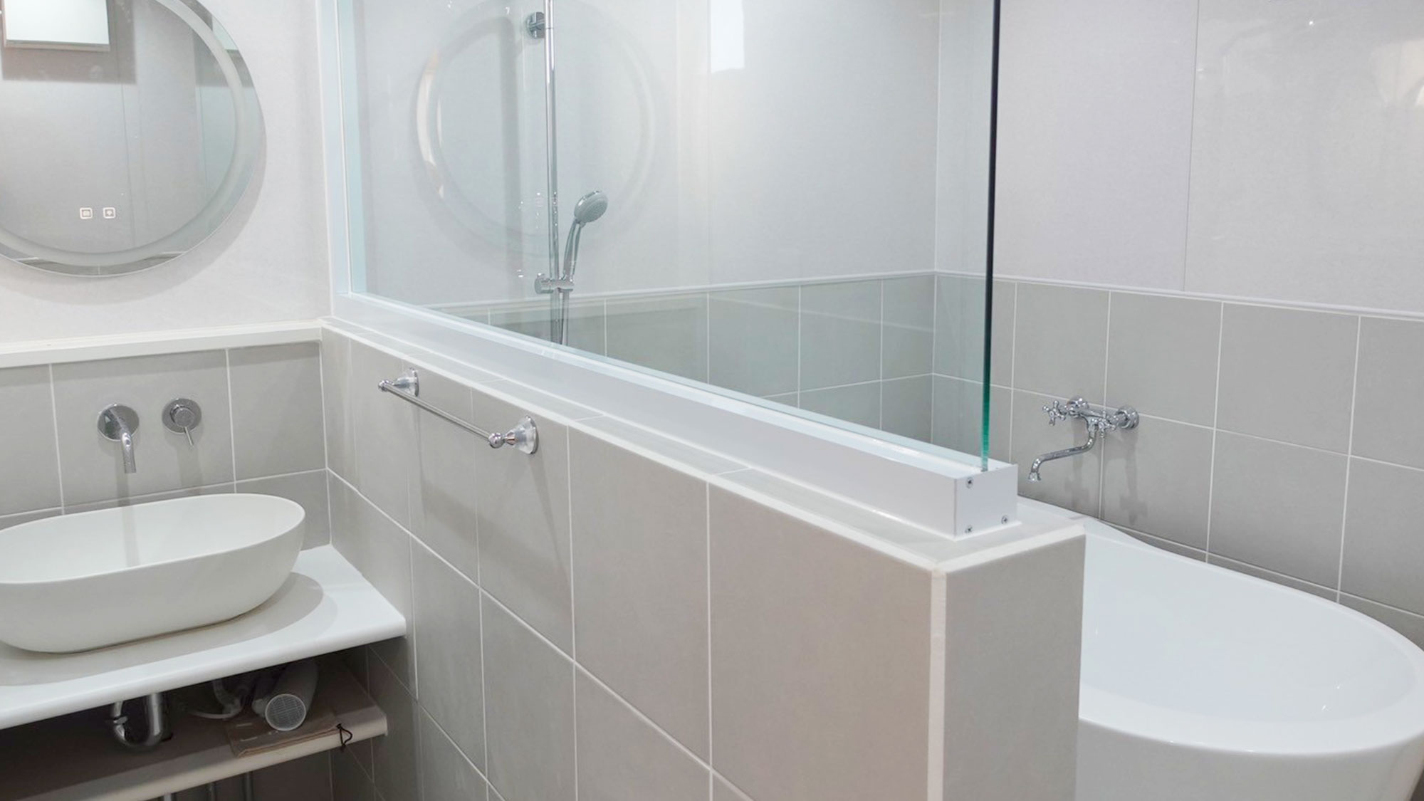 【ヴィラA】シャンプー・トリートメント・ボディソープ・ハンドソープ・ドライヤーを完備しております。