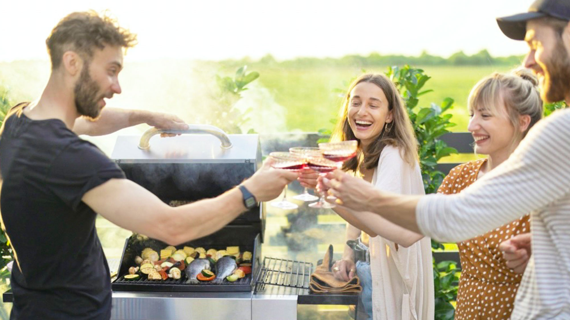 【BBQイメージ】グループやファミリーでワイワイ楽しめる♪