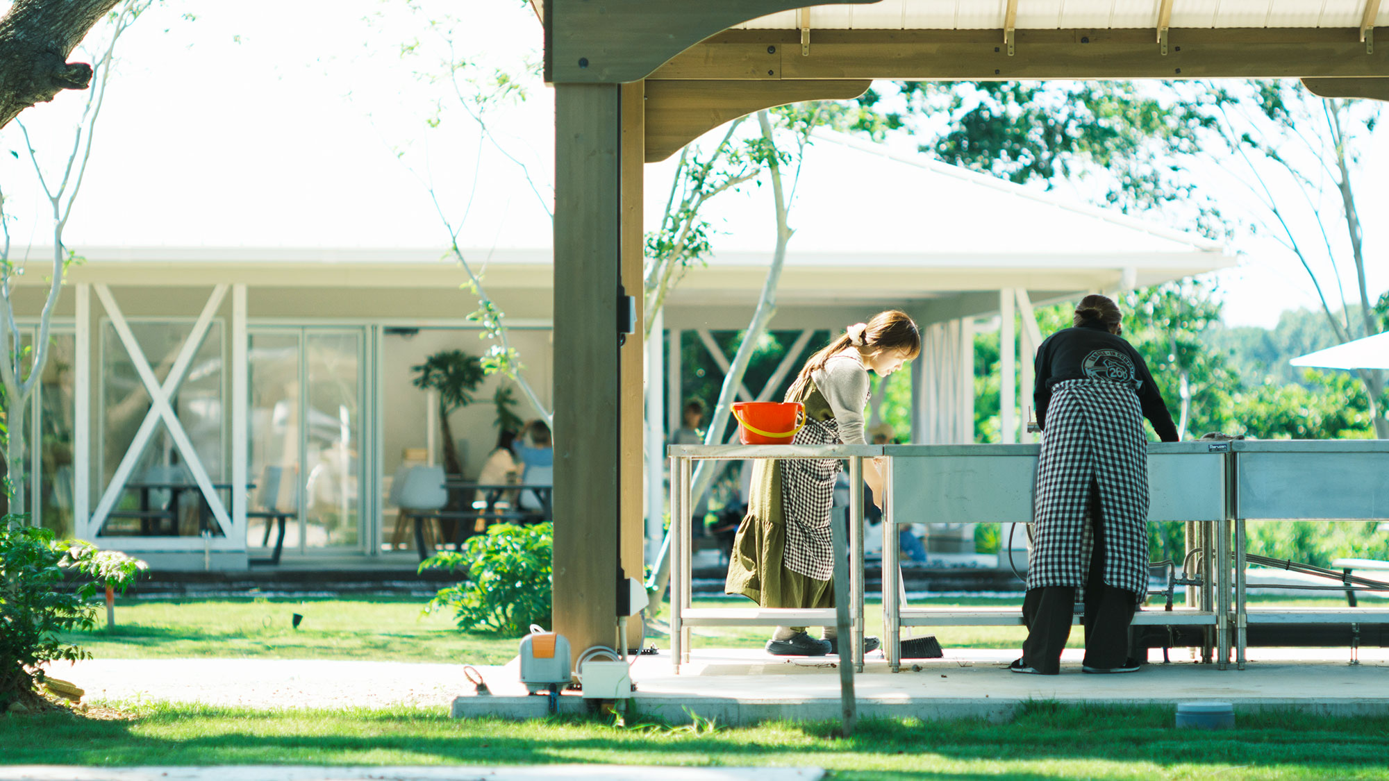 【共用簡易キッチン】施設内に共用の簡易キッチンを設けております。