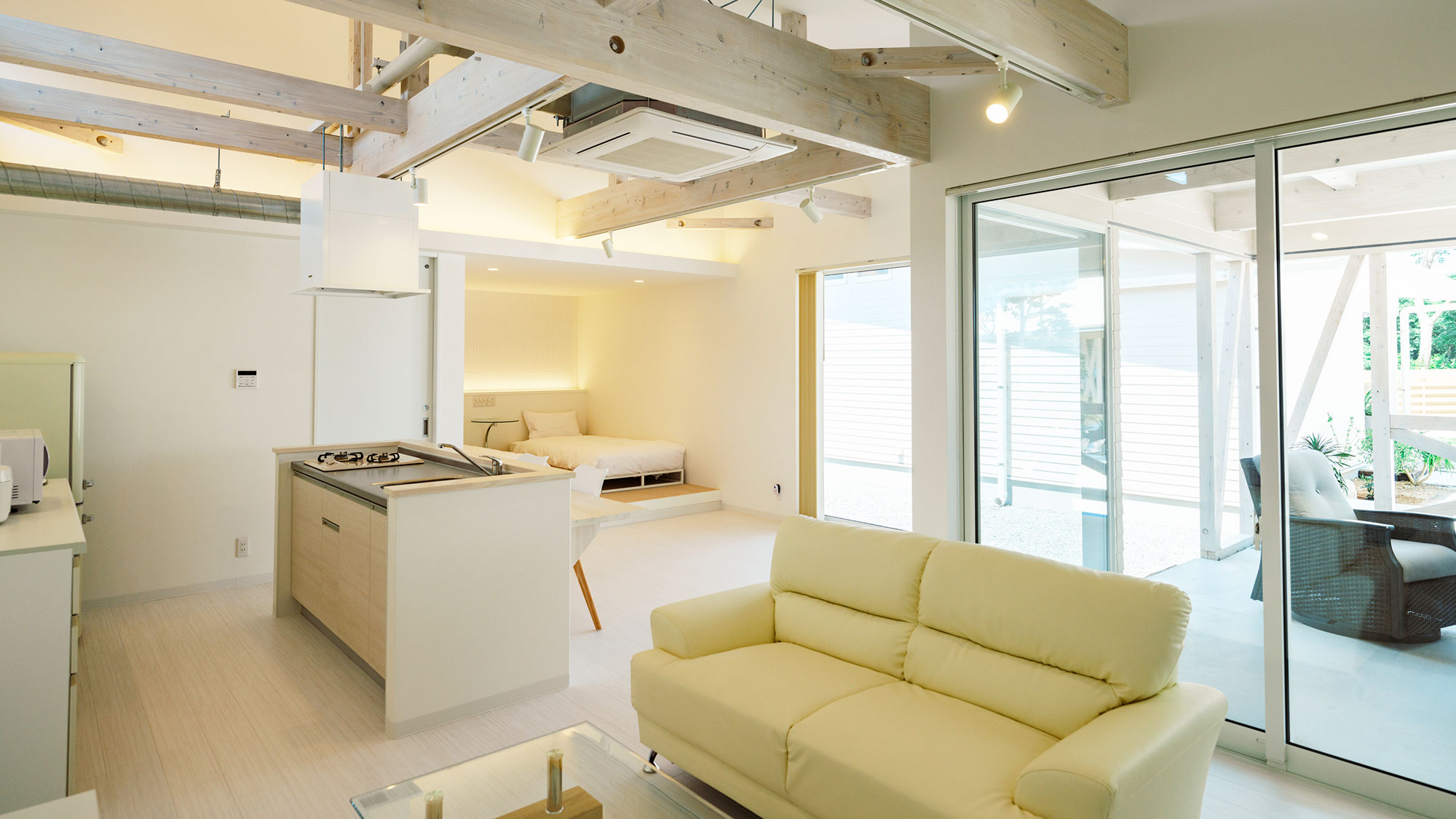 【ヴィラB／72.04㎡】広々としたお部屋で、ご家族やご友人と豊かな時間をお過ごしください。