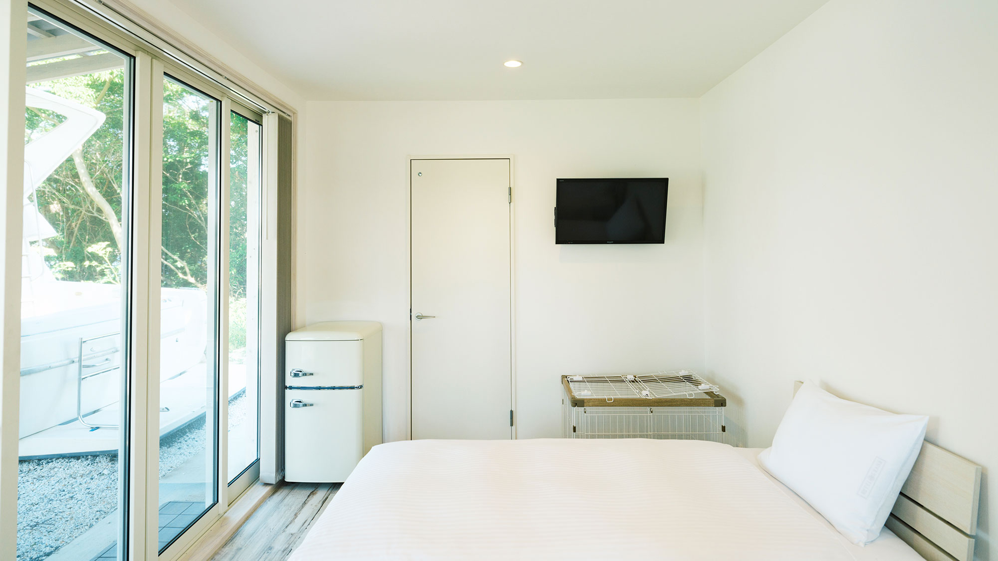 【クルーザーコテージA／39.48㎡】コンパクトながらゆったりリラックスできる設計。