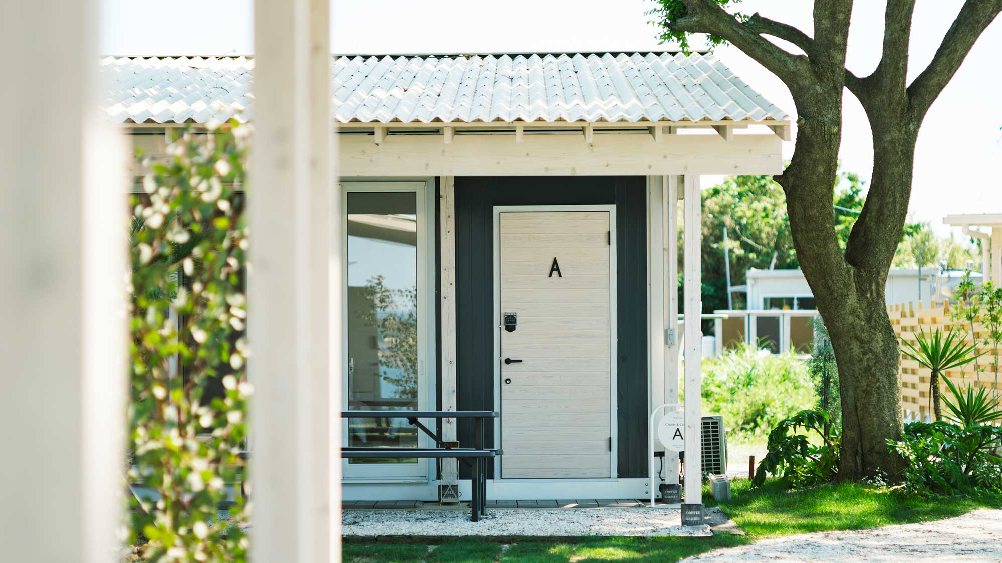 【クルーザーコテージA／39.48㎡】クルーザー付プライベートコテージ