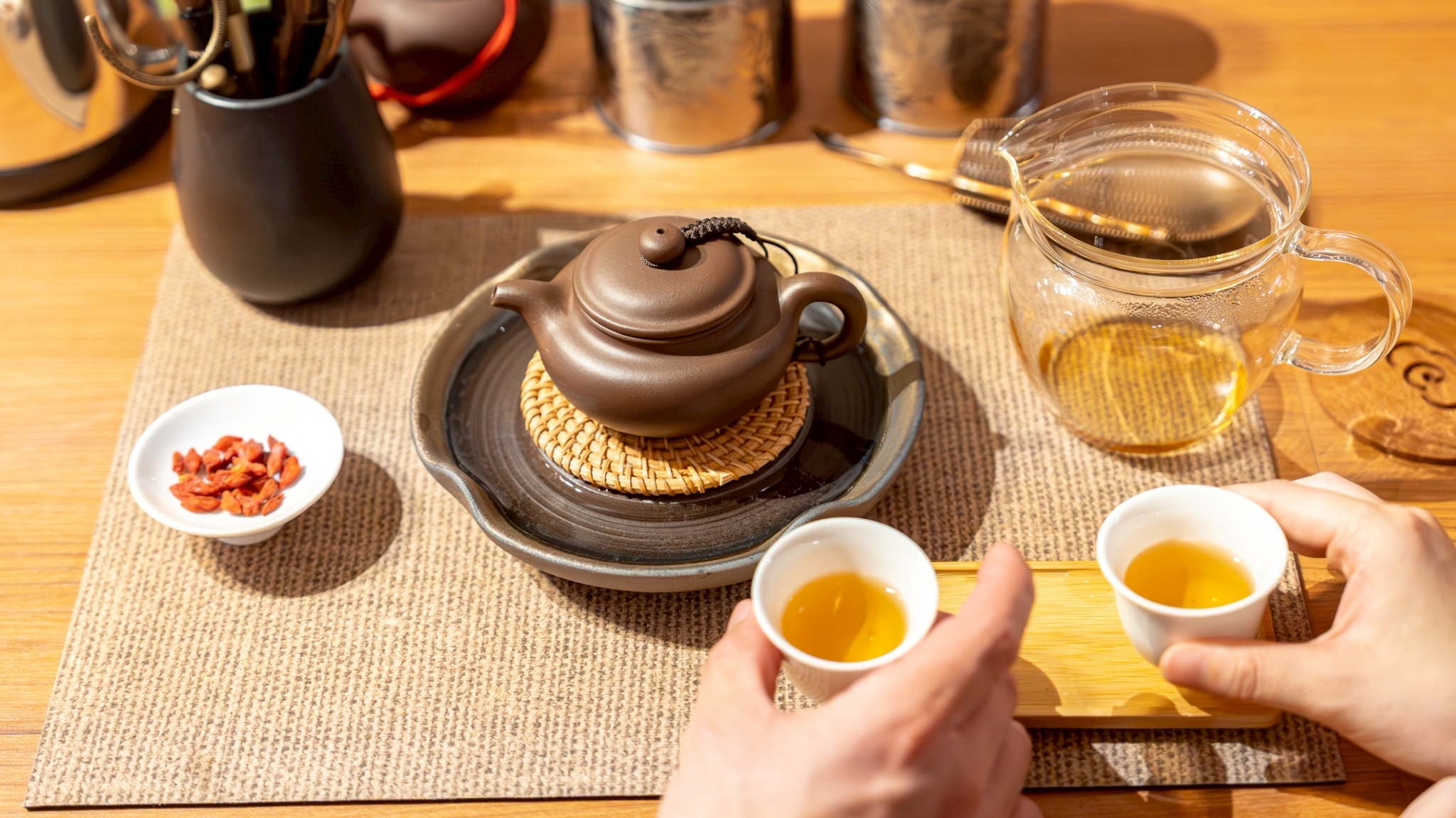 本格中国茶ウェルカムドリンク3