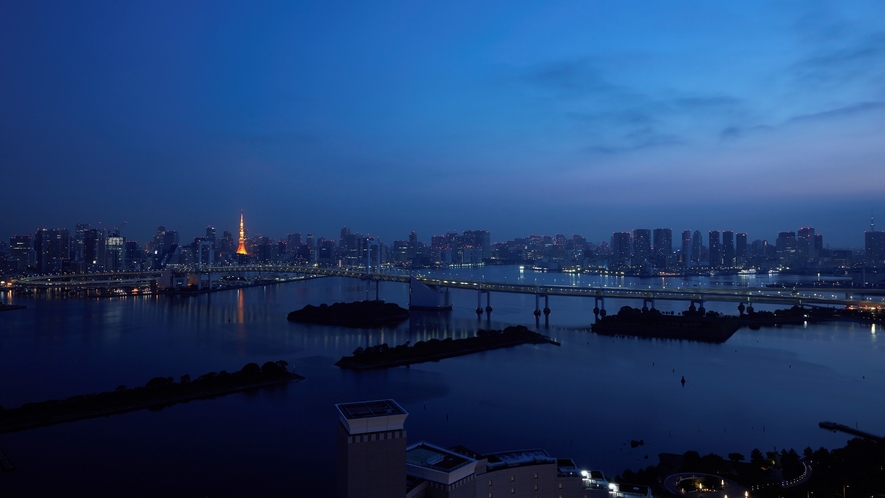 【北側眺望イメージ】東京タワー・レインボーブリッジ