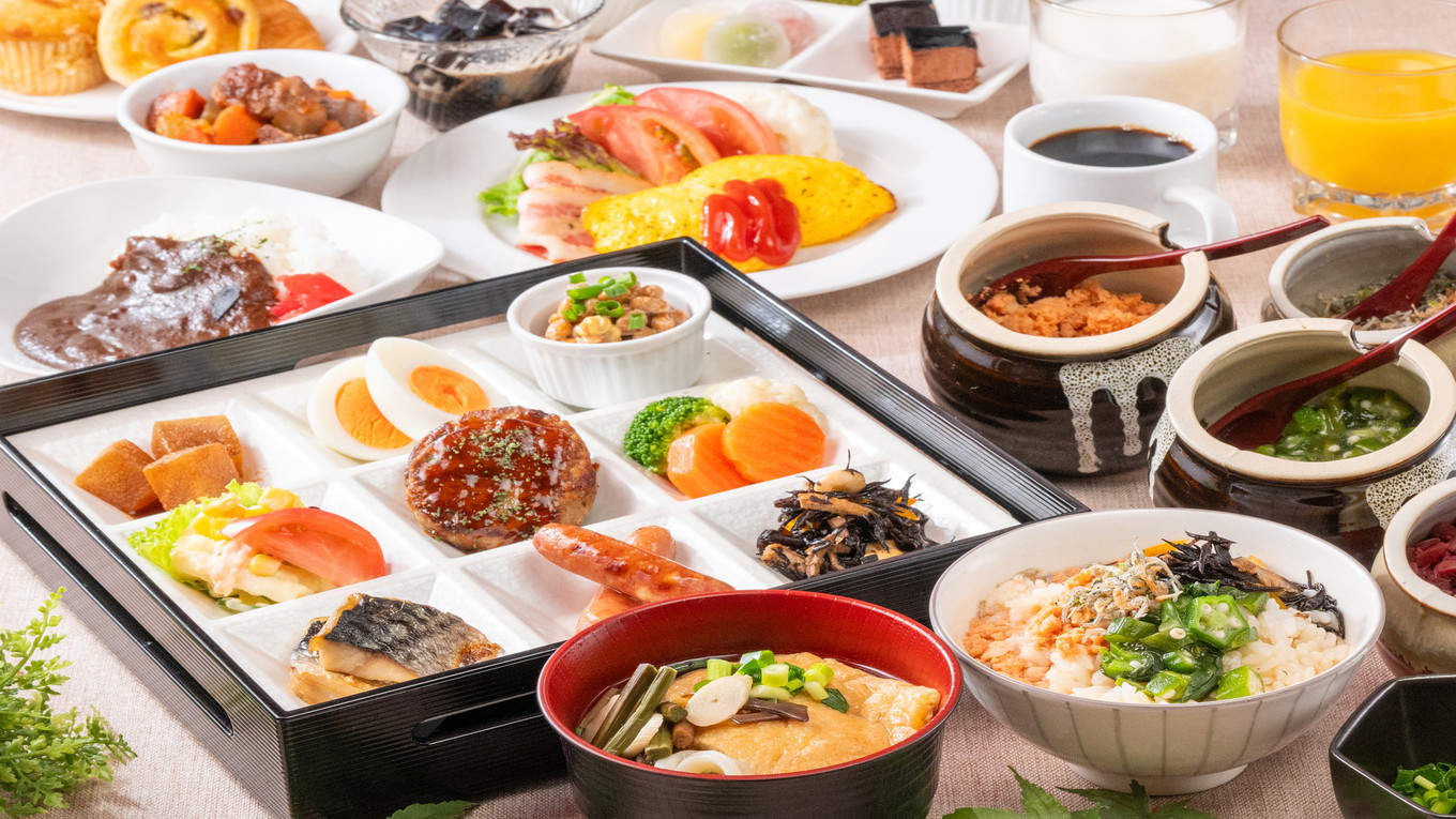 【和洋食ビュッフェ】　出汁茶漬けが人気のグルメ横町ビュッフェ