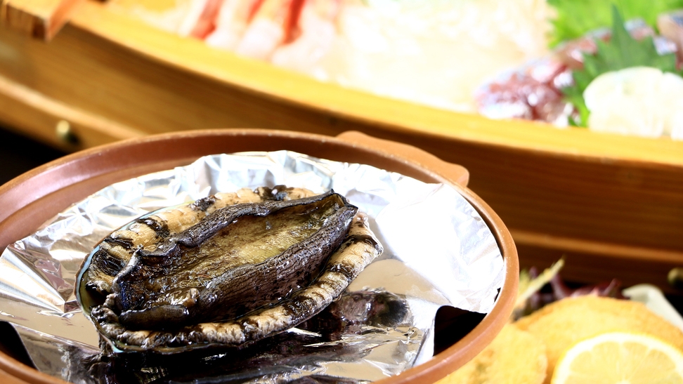 【期間限定★プレミアム】若狭の貴重な高級食材〔赤ウニ・鮑・さざえ〕解禁！新鮮海鮮プラン