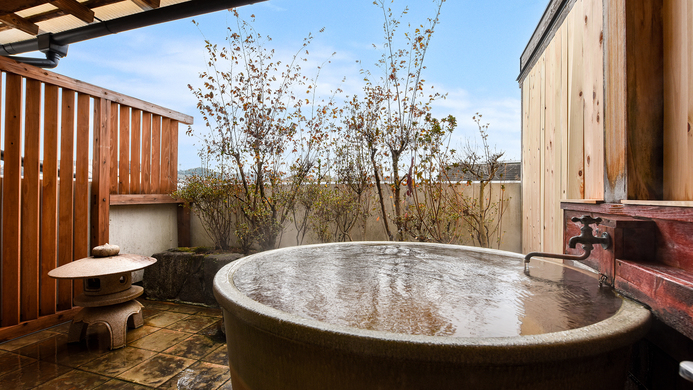 【禁煙】温泉露天風呂付洋室ツイン