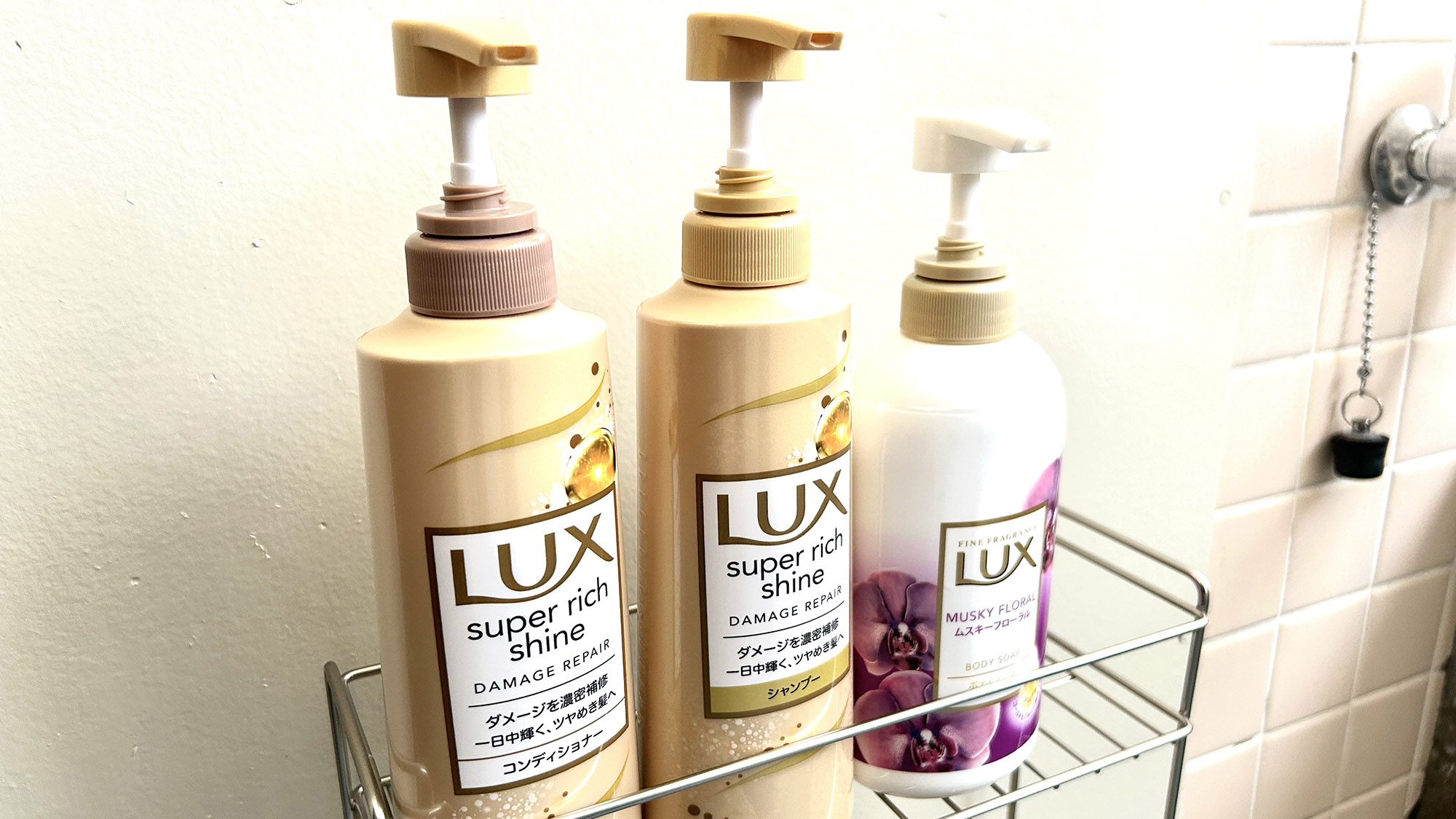 ・【バスルーム】シャンプー・コンディショナー・ボディーソープをご用意しております