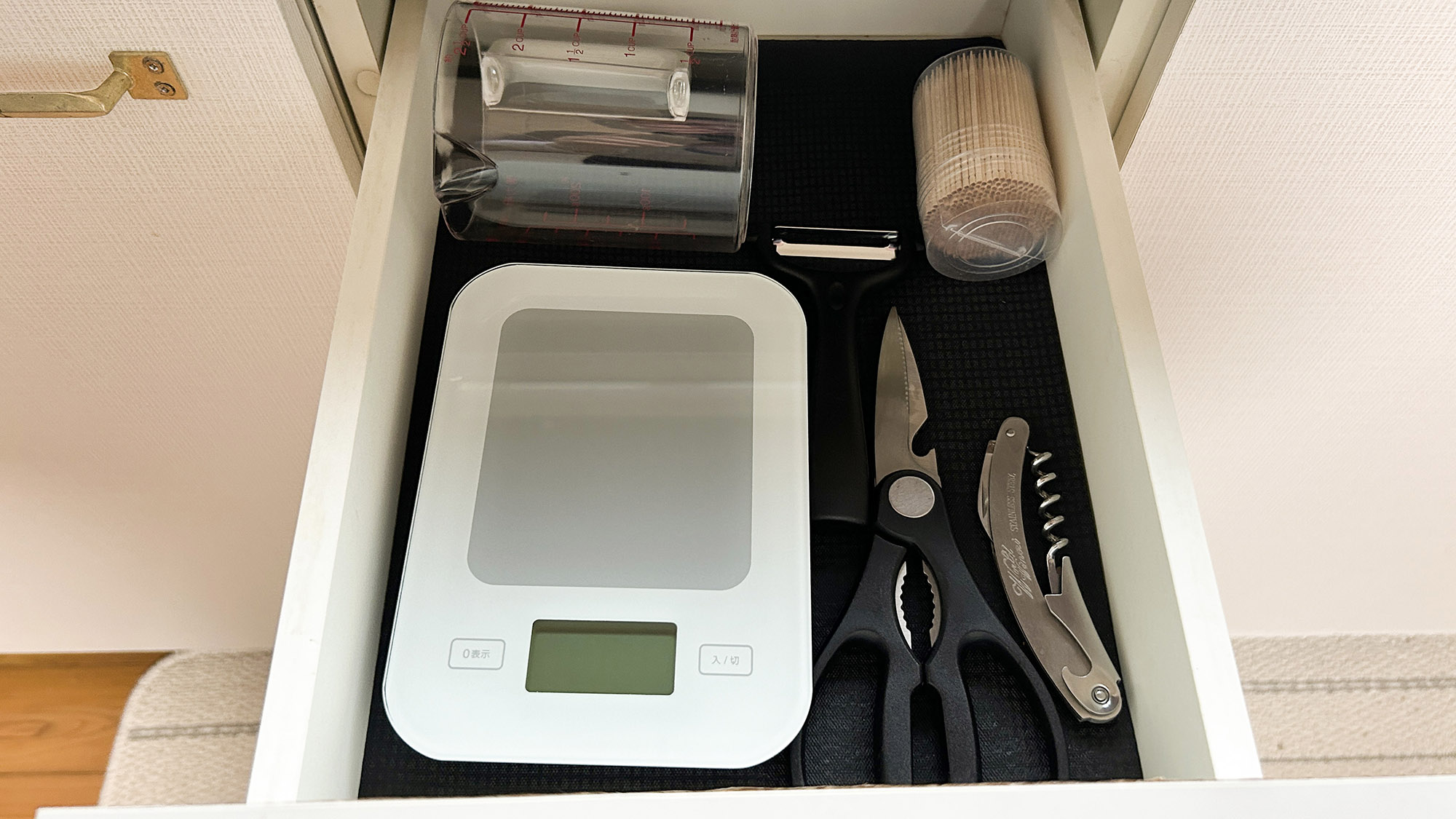 ・【調理用具】必要な調理道具はキッチン収納をご確認ください