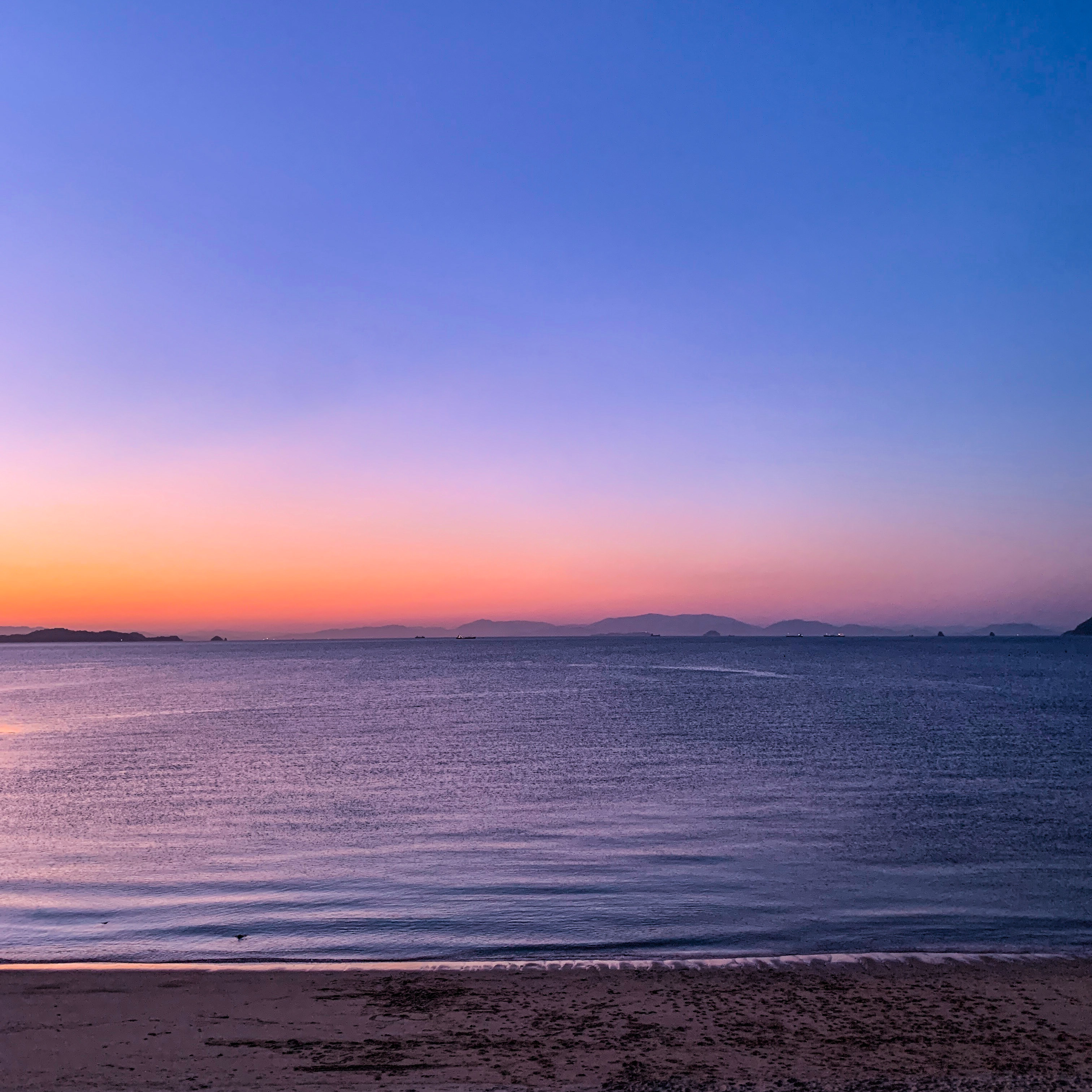 【オーシャンビュー】砂浜と海