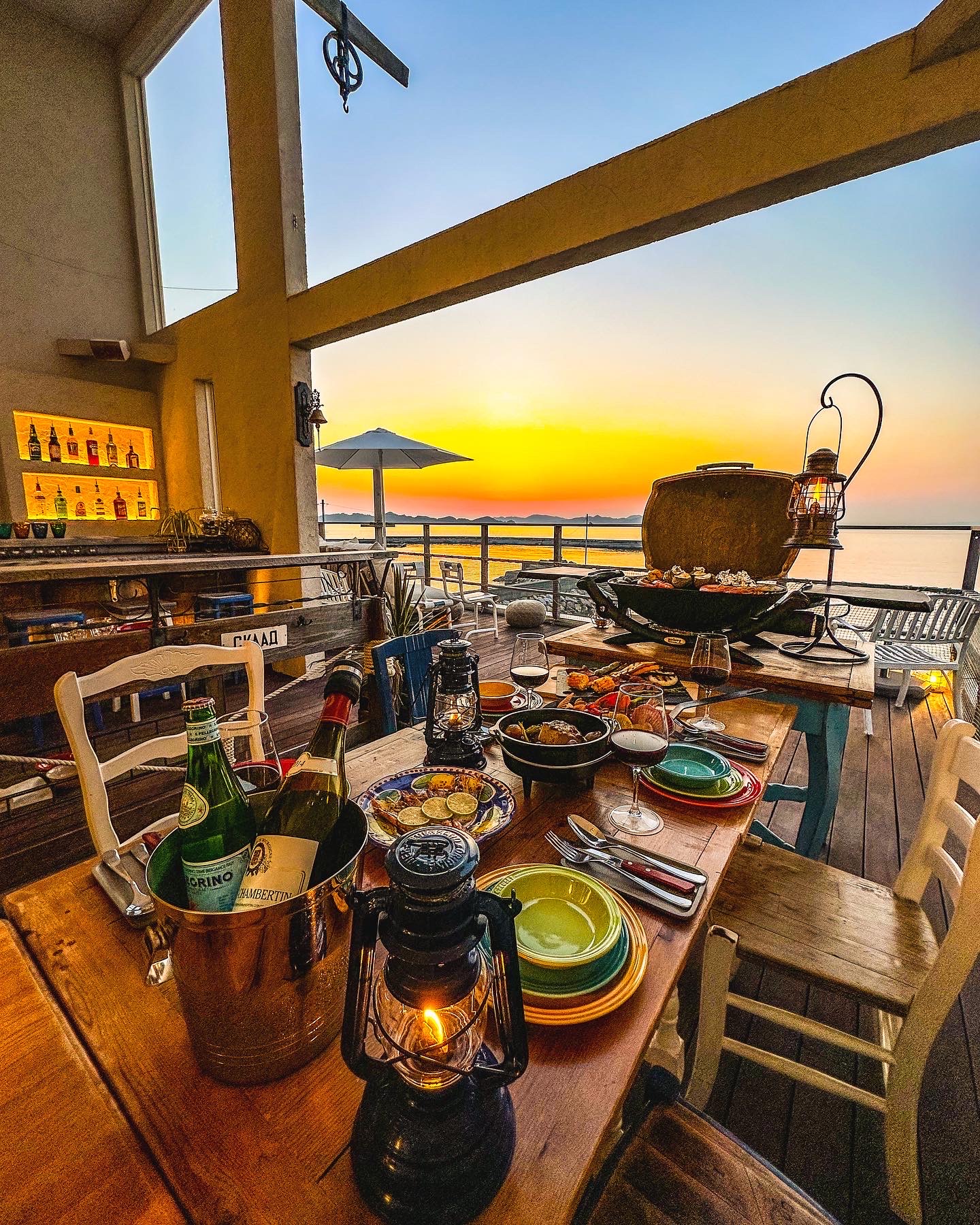 【夕食】一例：ラグジュアリーBBQ