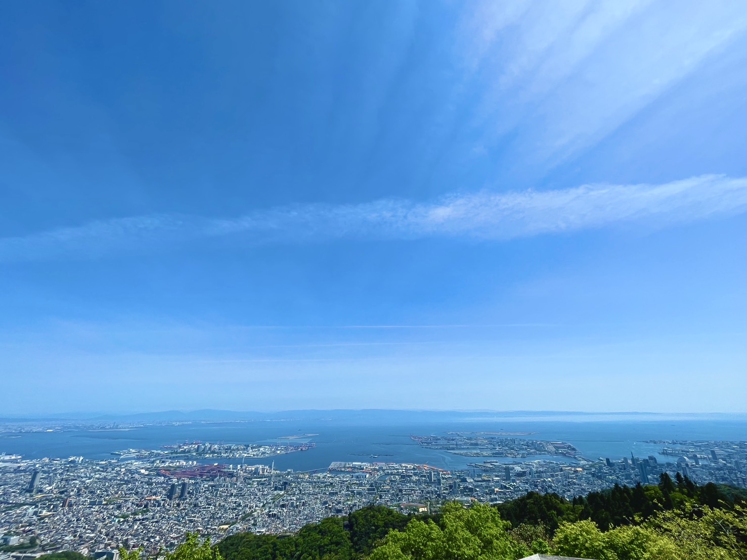 大阪湾を望める大パノラマ！