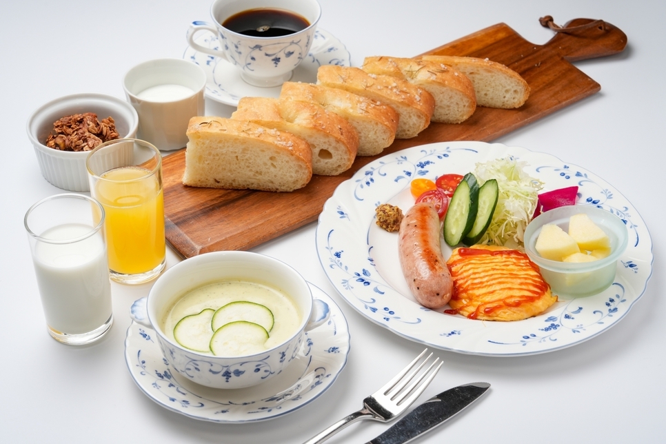 【朝食付きプラン】☆大人気☆自家製焼きたてパン！！！