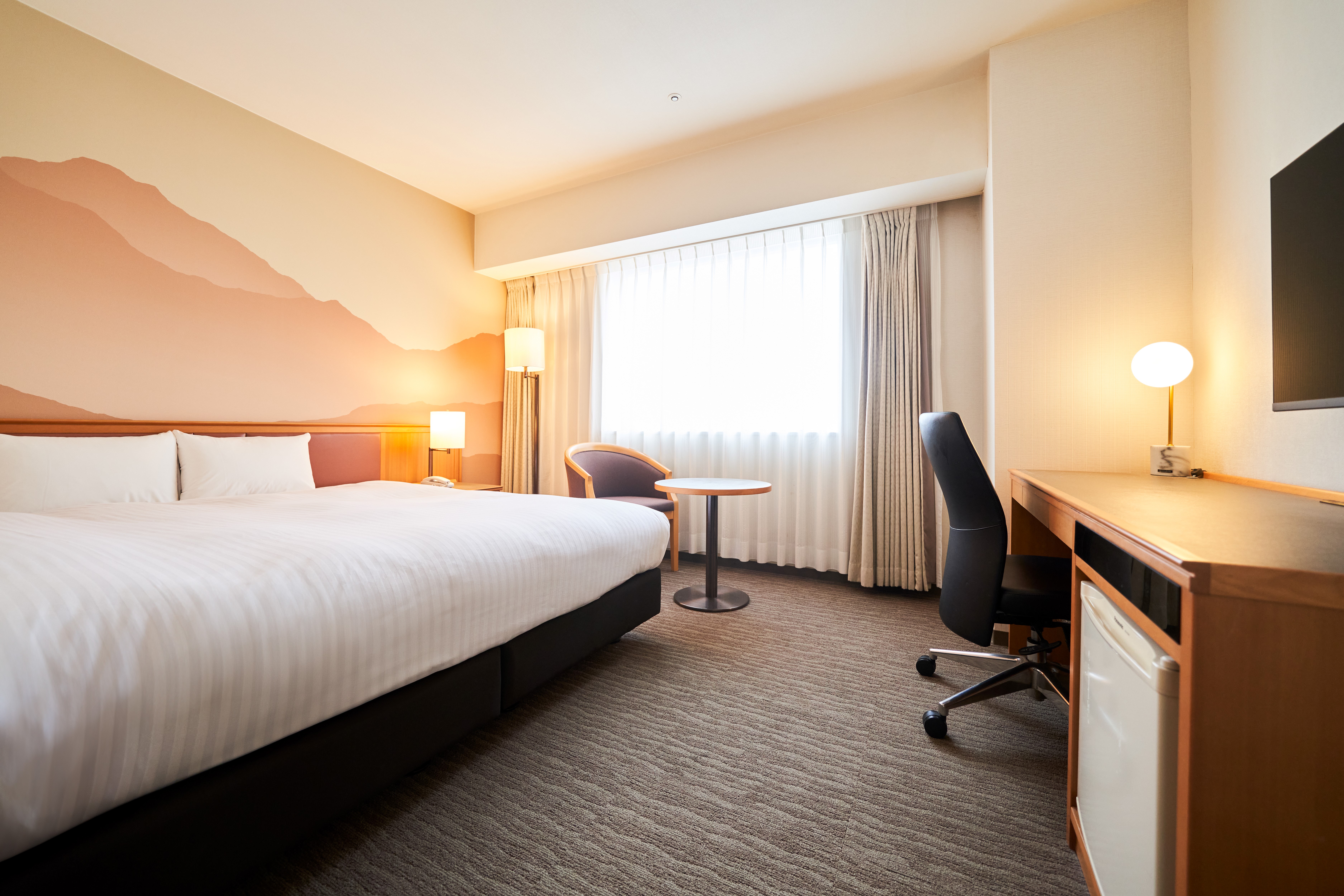 【ダブルルーム】(４３型大型テレビ)ネットコンテンツも視聴できます