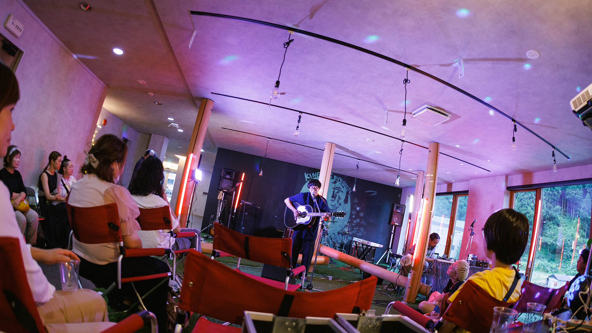 ・【ロビー】ロビースペースでは様々なLIVEを行っています♪