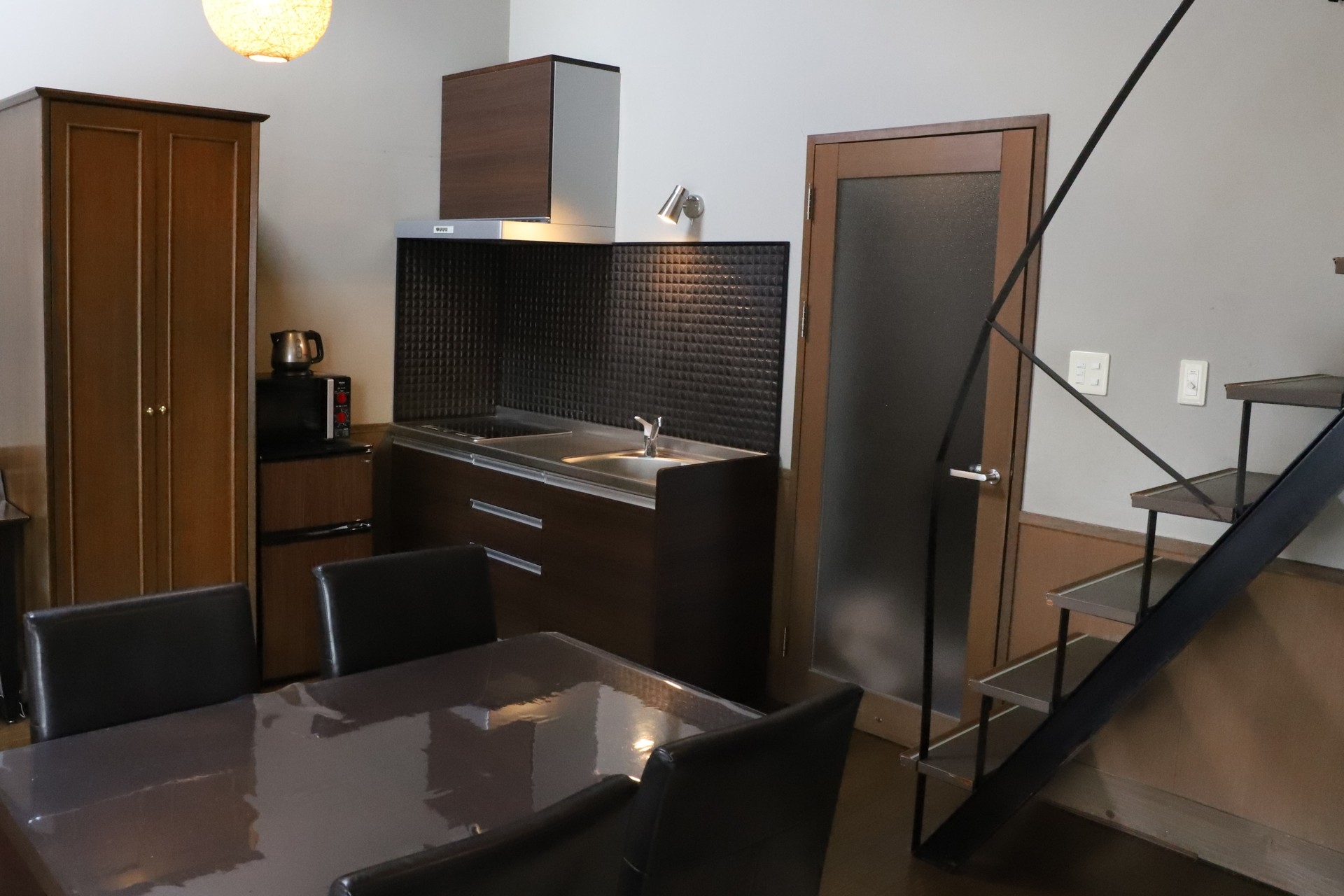 キッチン付きルーム