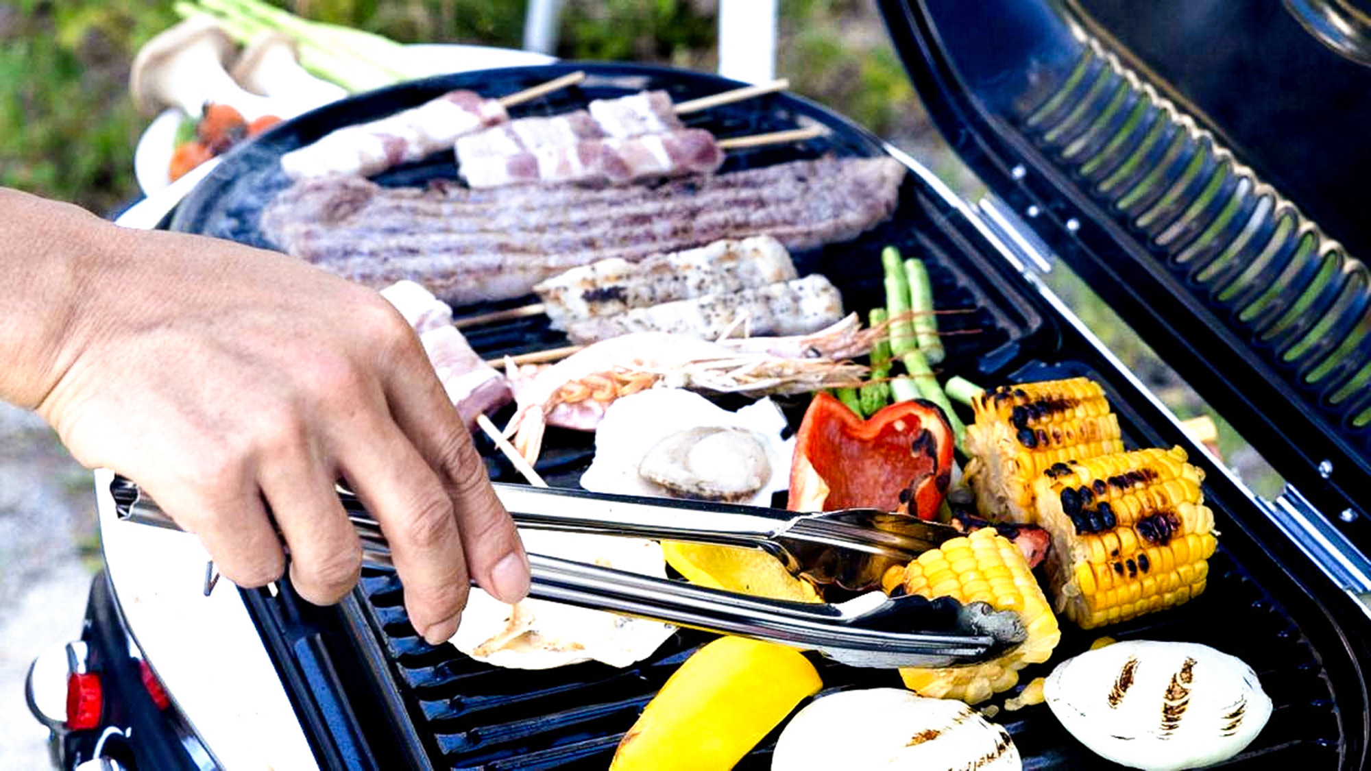 ・【BBQ】家族や仲間と囲むご馳走が満載のアウトドアBBQ。心もお腹も満たされます