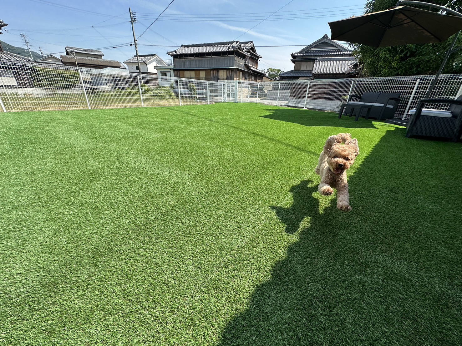 オーナー様専用のテーブル・椅子もご用意しています♪