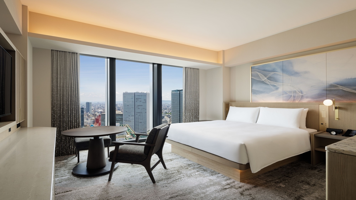 THE OSAKA STATION HOTEL, Autograph Collection(部屋(ベッドルーム))