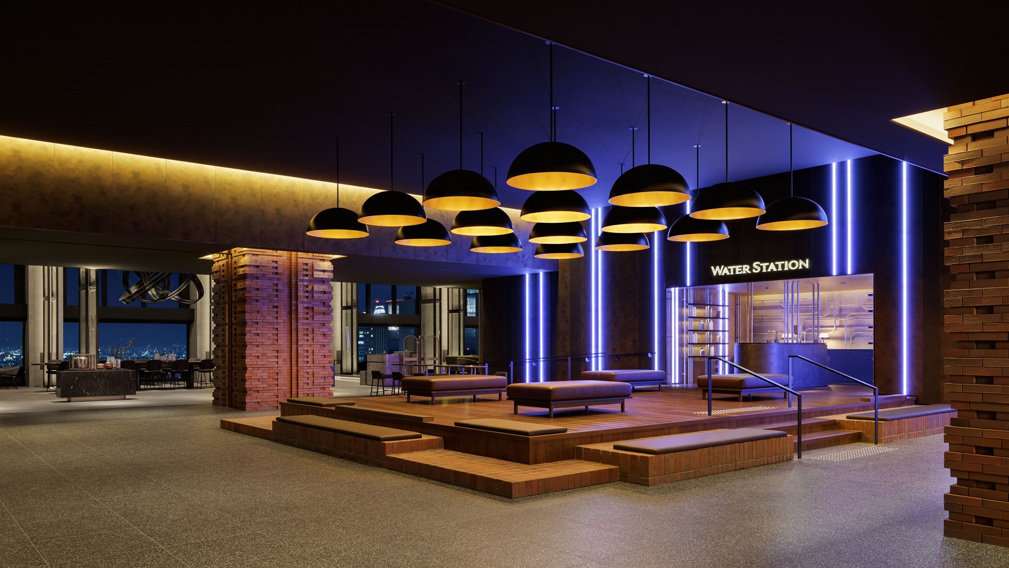 「STATION SQUARE（駅前広場）」（29階）