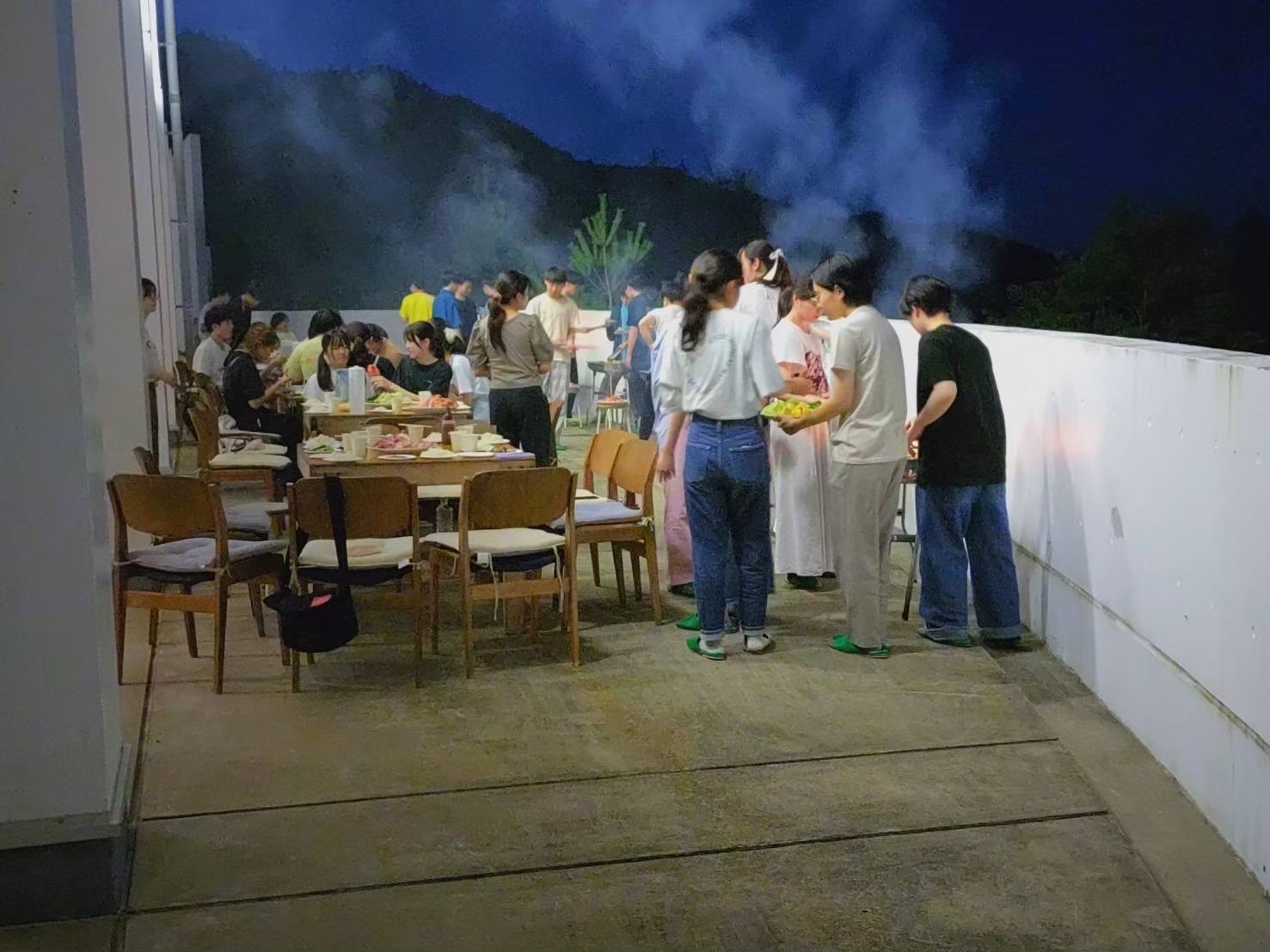 【調理器具、食器貸出】食材持ち込みBBQプラン　雨の日は食堂で焼肉
