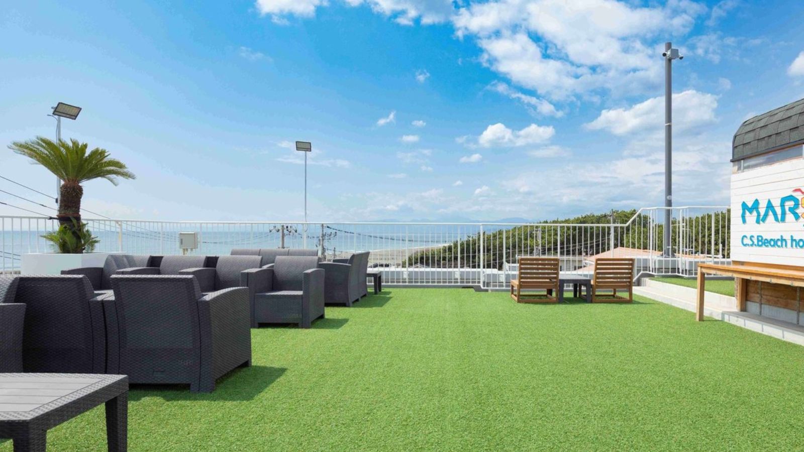 青空を感じる、屋上