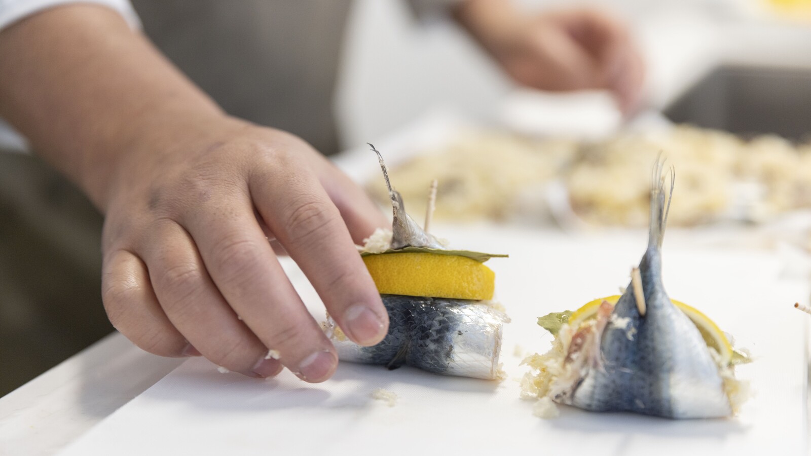 部屋までシェフ料理サービス