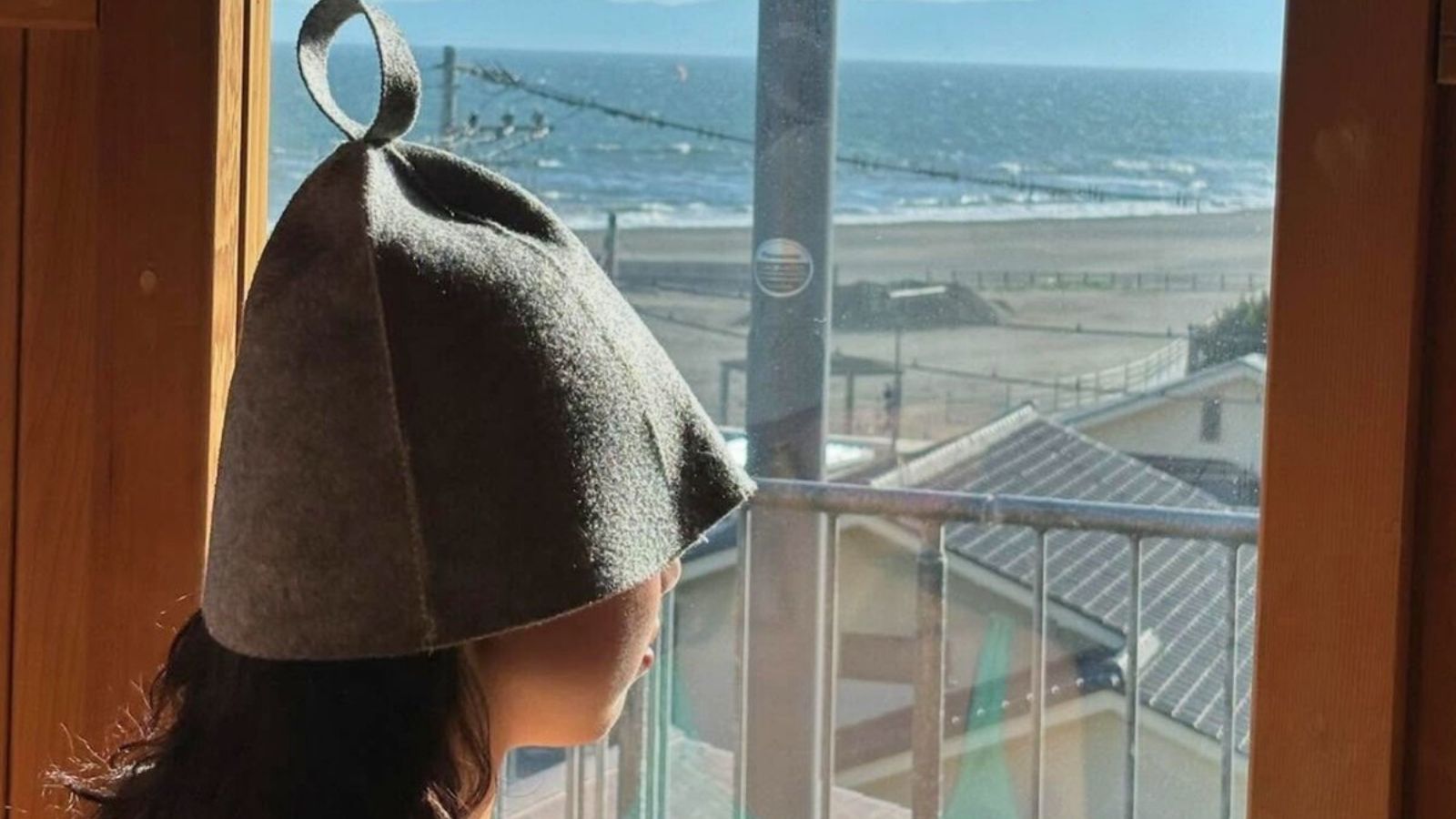 サウナハットは貸し出ししております♪