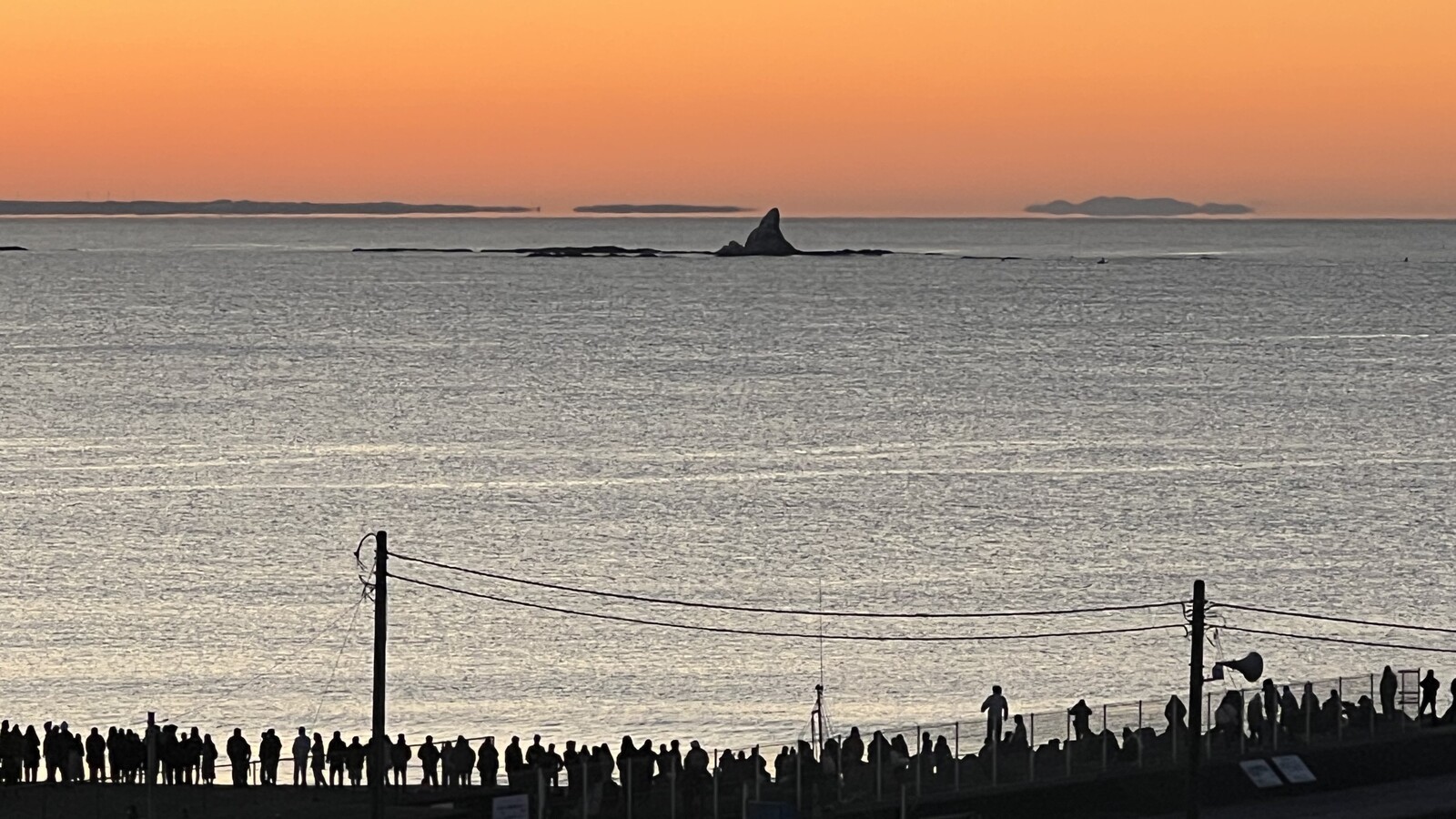 えぼし岩初日の出前