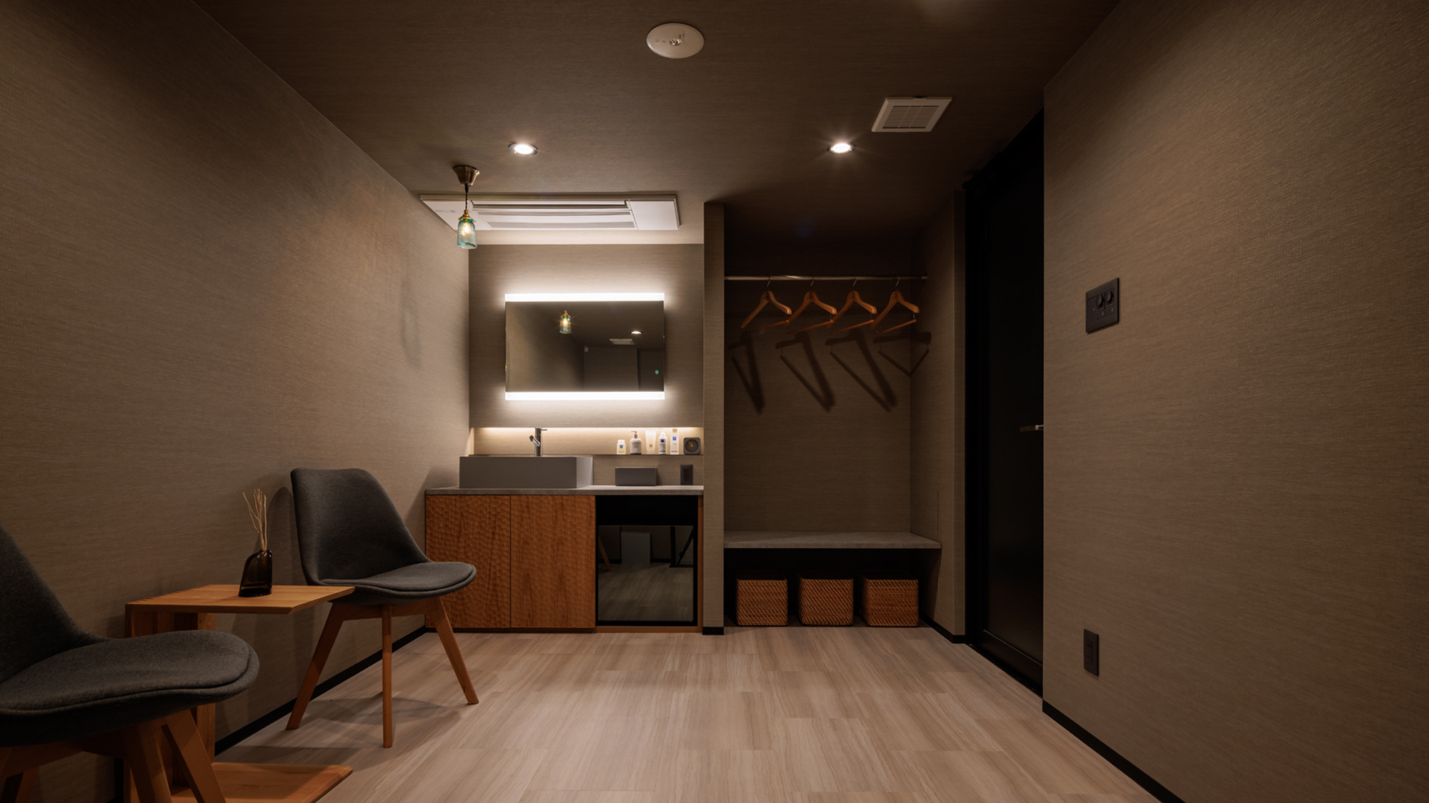 プライベートサウナ｜Sou -  脱衣所