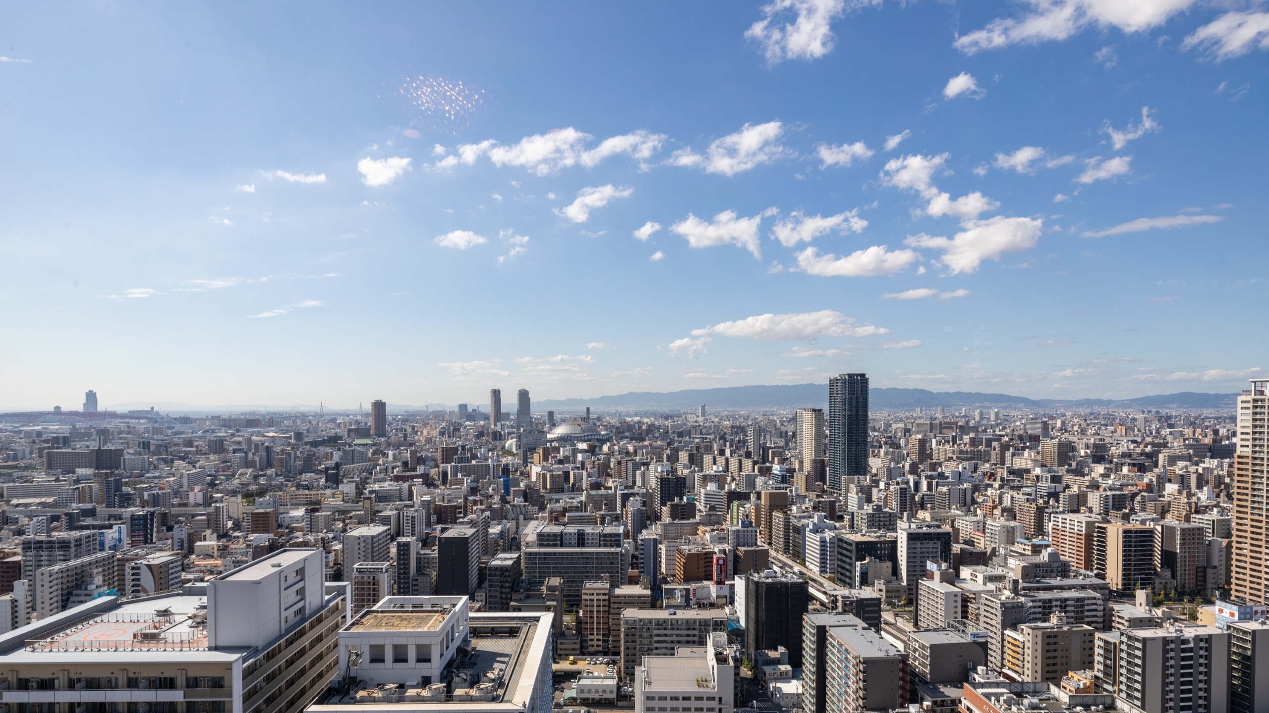 昼間の景色（西側）