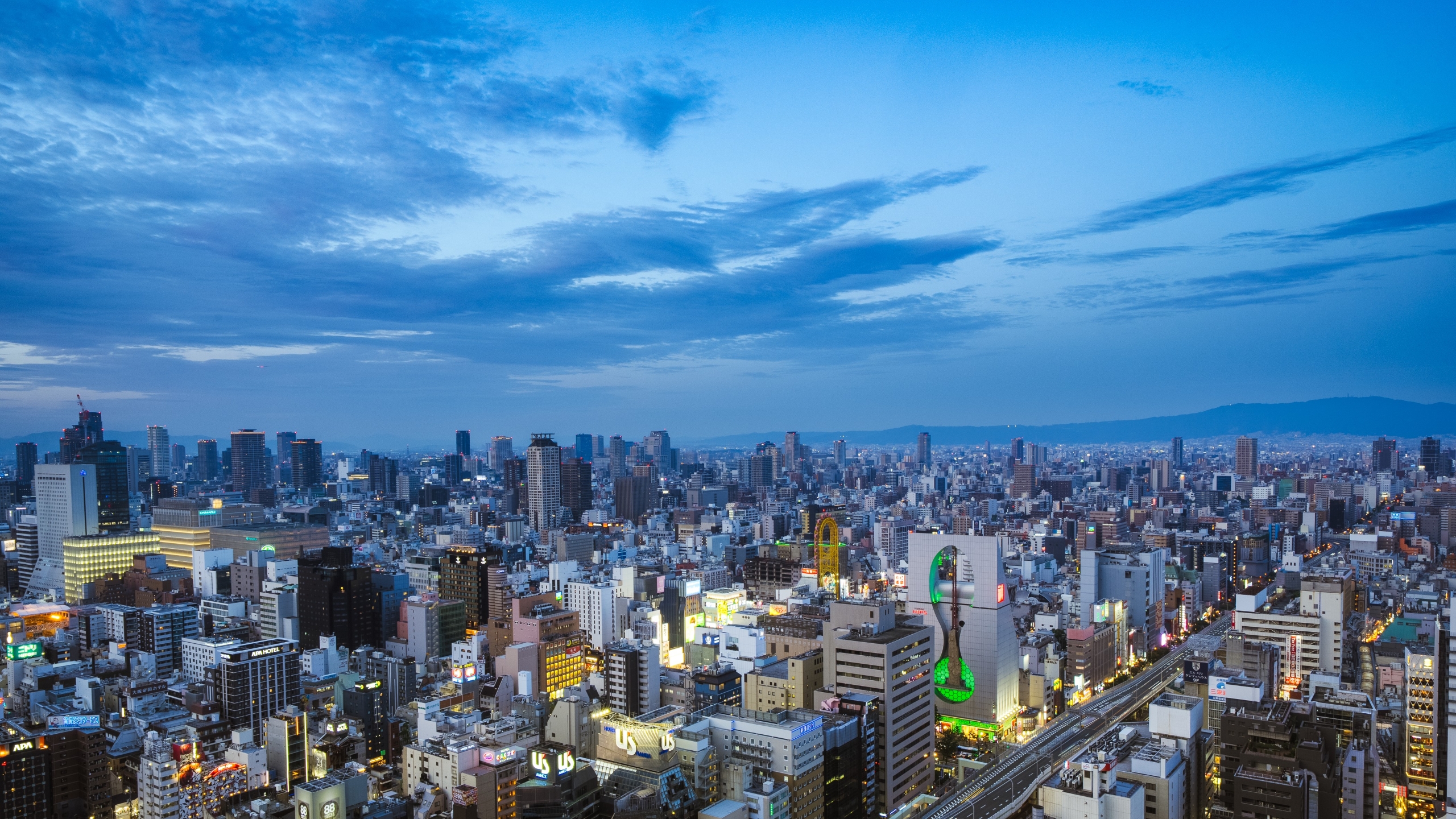 夜景（北東側）