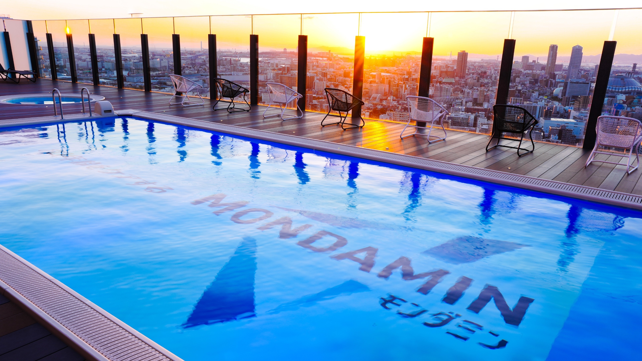 テラスは通年、ご宿泊者様に限り無料で開放しております/40階