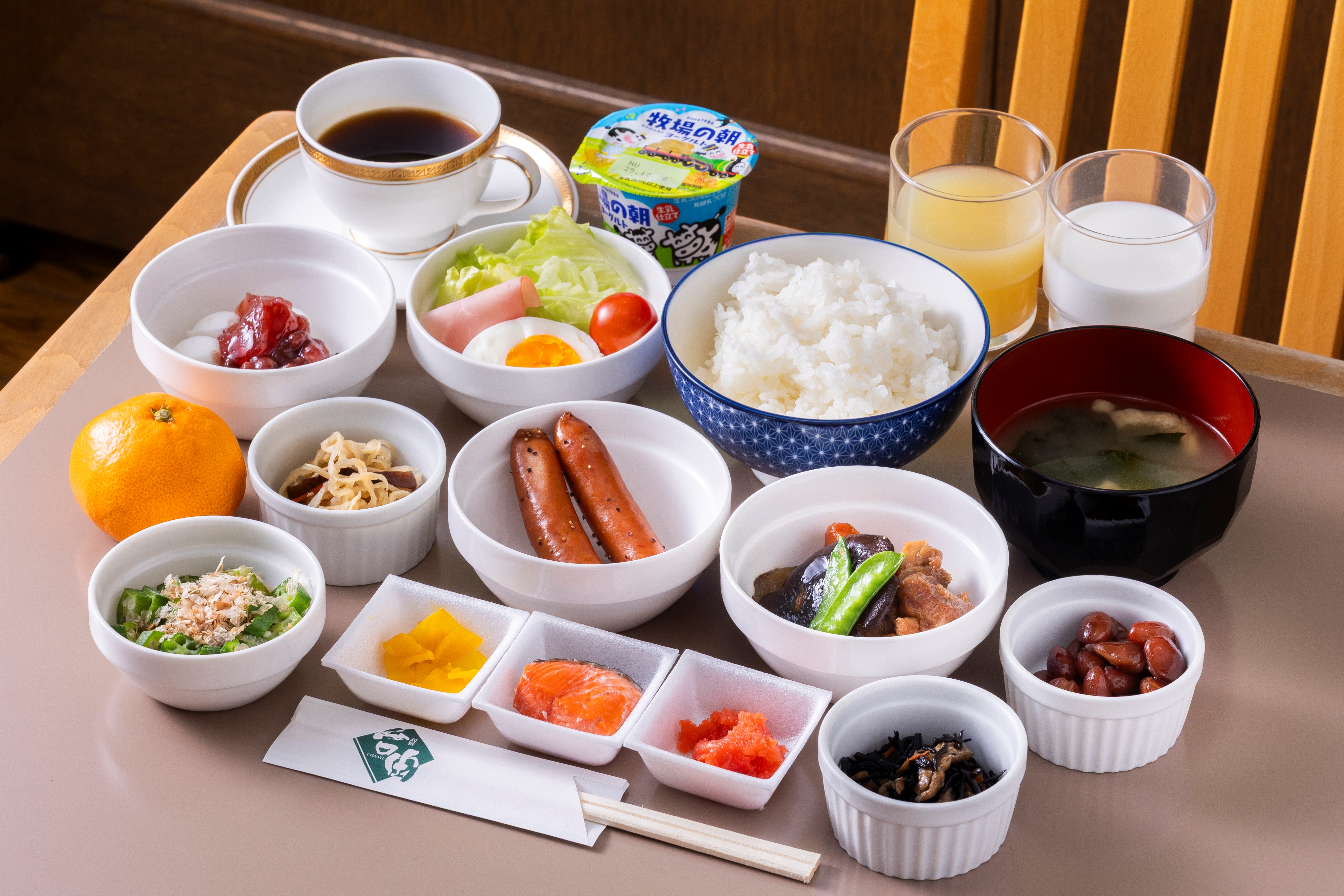 朝食メニュー(一例)