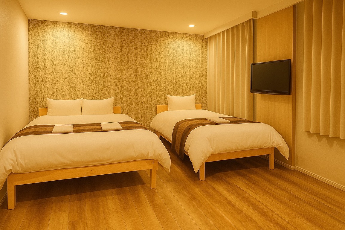 【グループ旅行応援】4名以上で10％OFF★最大6名までワイワイ楽しめる（素泊まり）