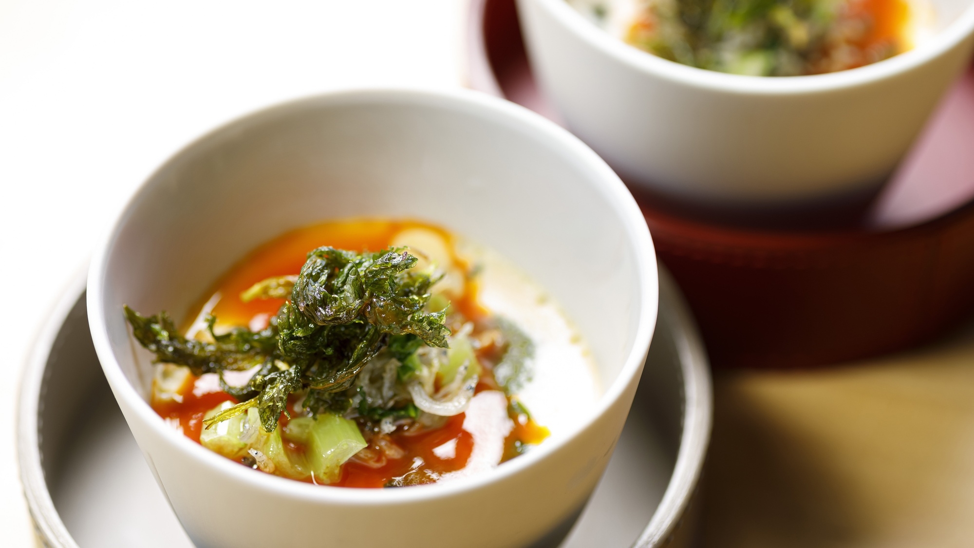 【11月限定/2食付】当館シェフの妻が振舞う期間限定コースとワイン。東川の絶景と共にご堪能ください