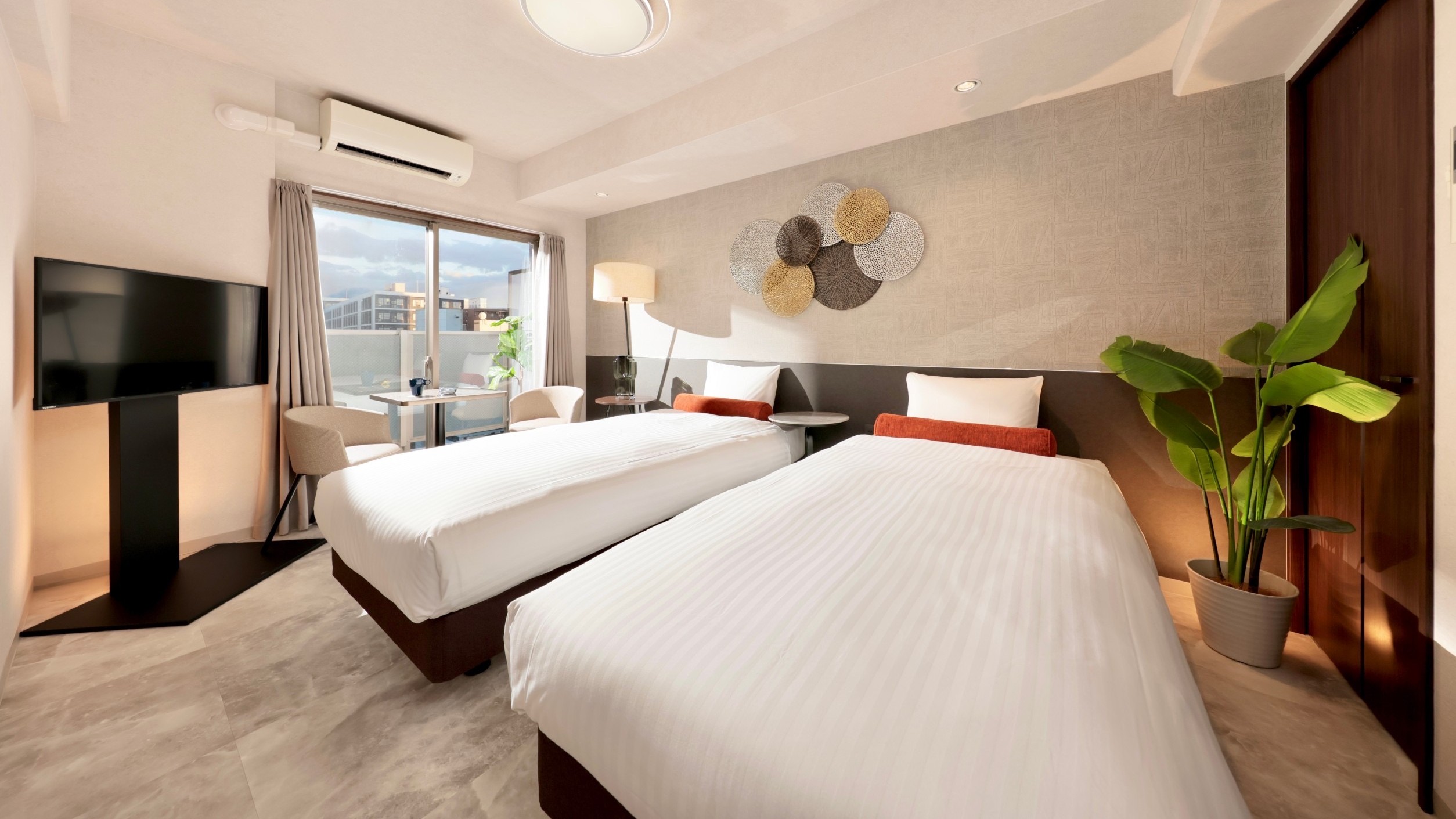 ツインルーム（25平米）