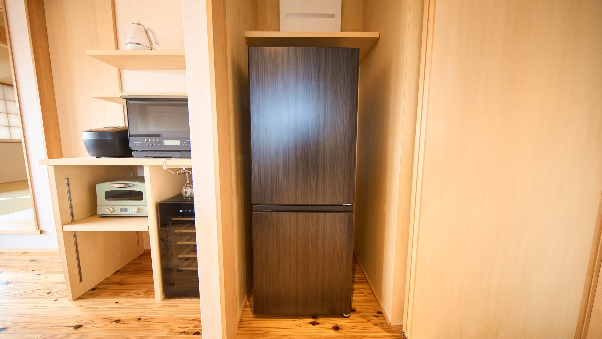 キッチン備品：冷蔵庫