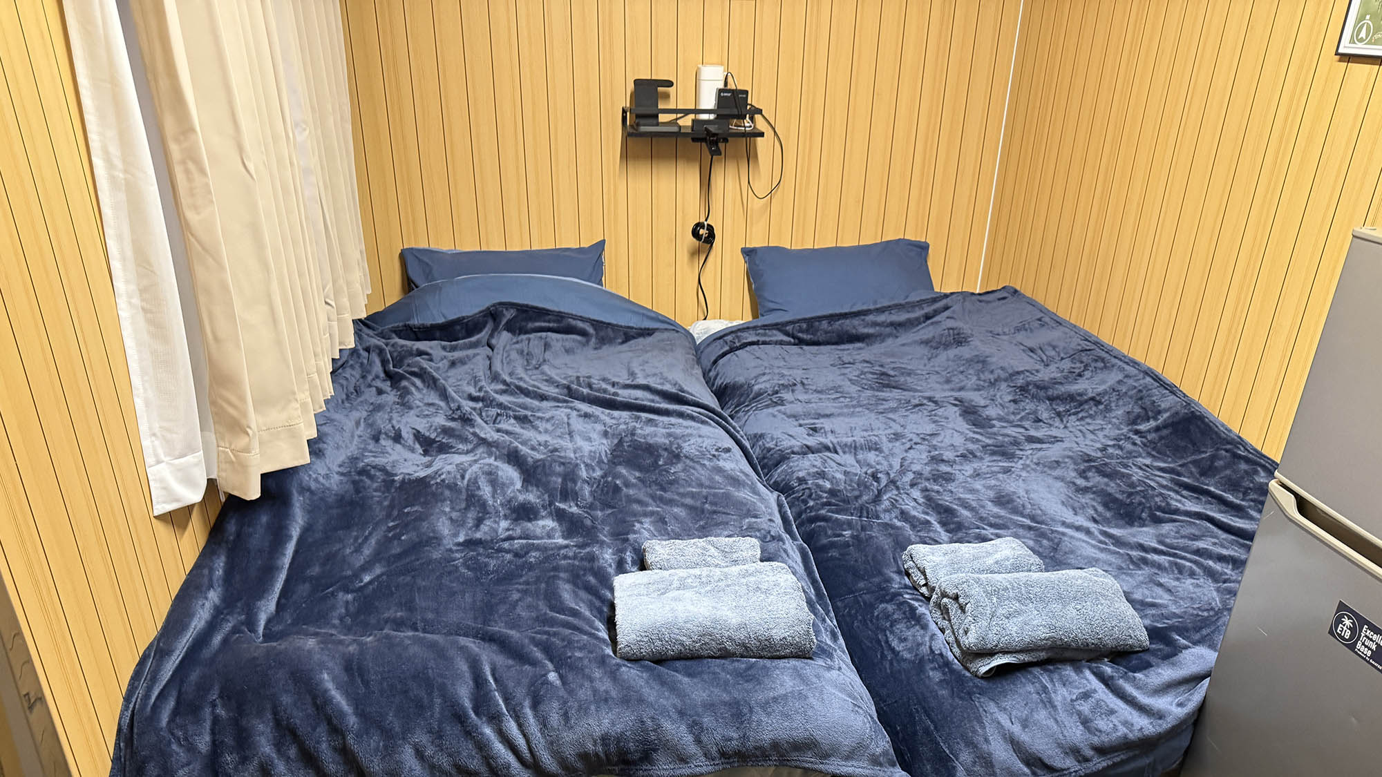 ・【ツイン/室内】タオル完備だから旅行荷物を減らせてより身軽に旅行を楽しめます